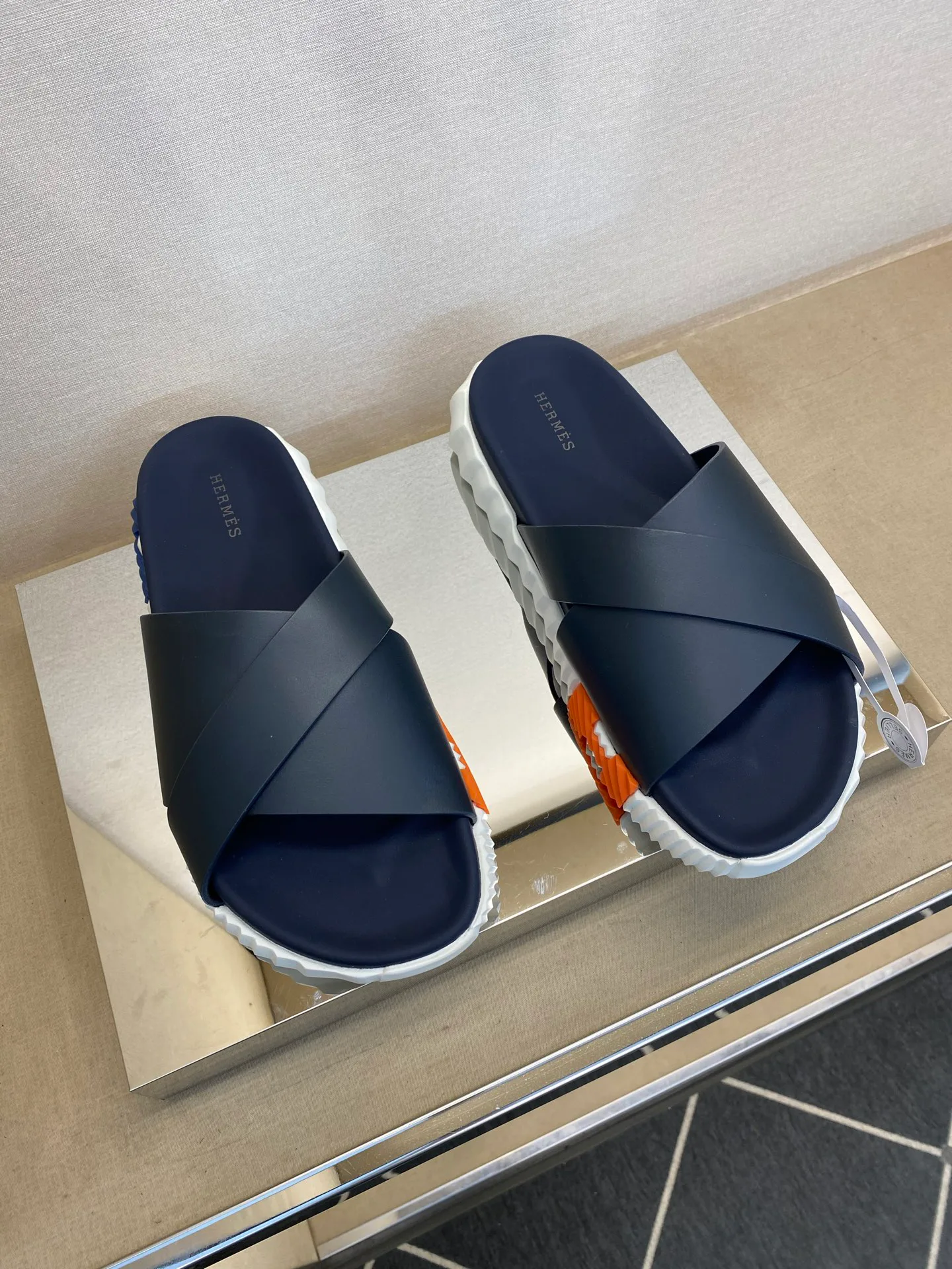 Шлепанцы Мужские Hermes 32514