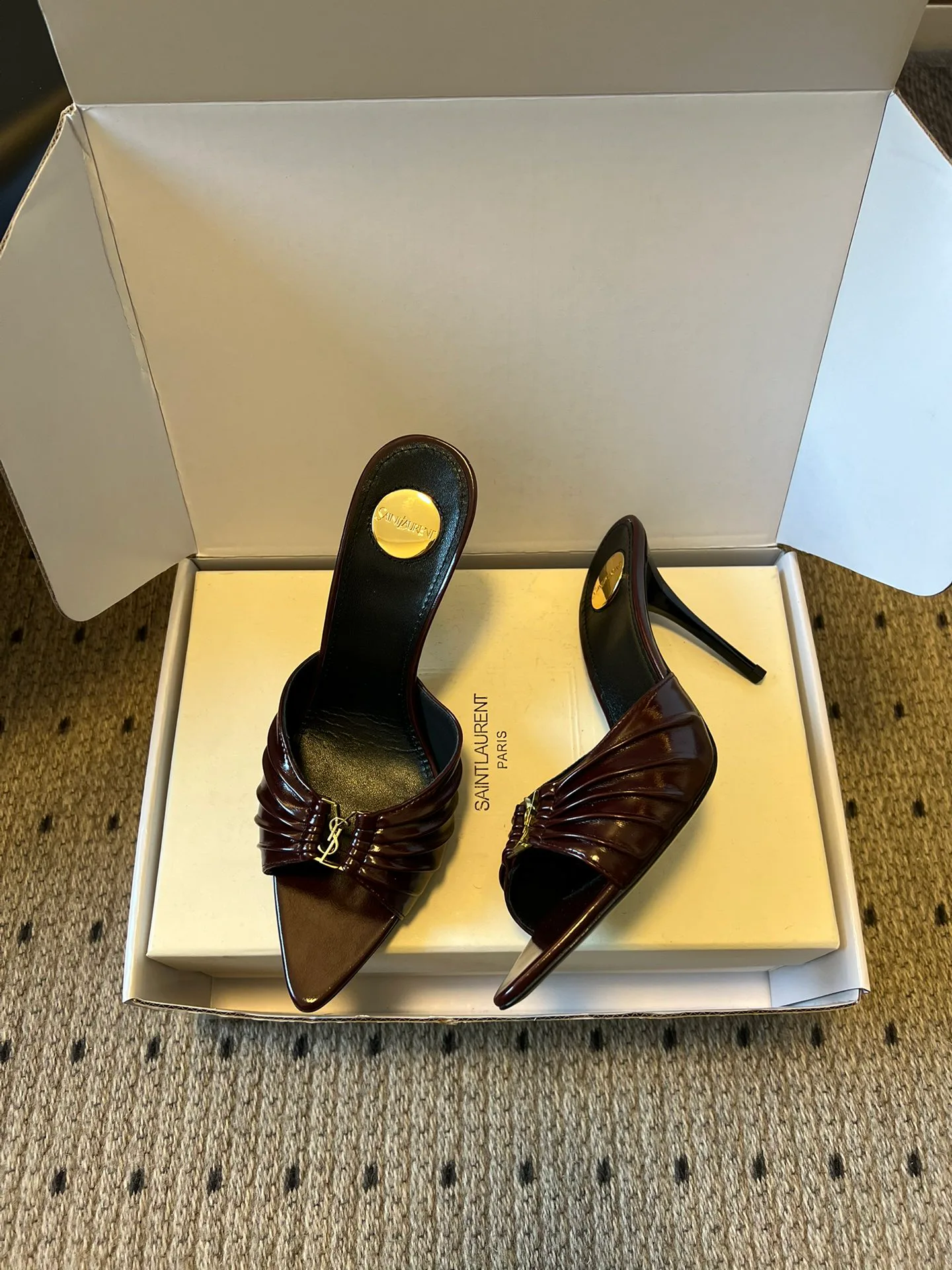 Мюли И Сабо Женские Saint Laurent 10835433