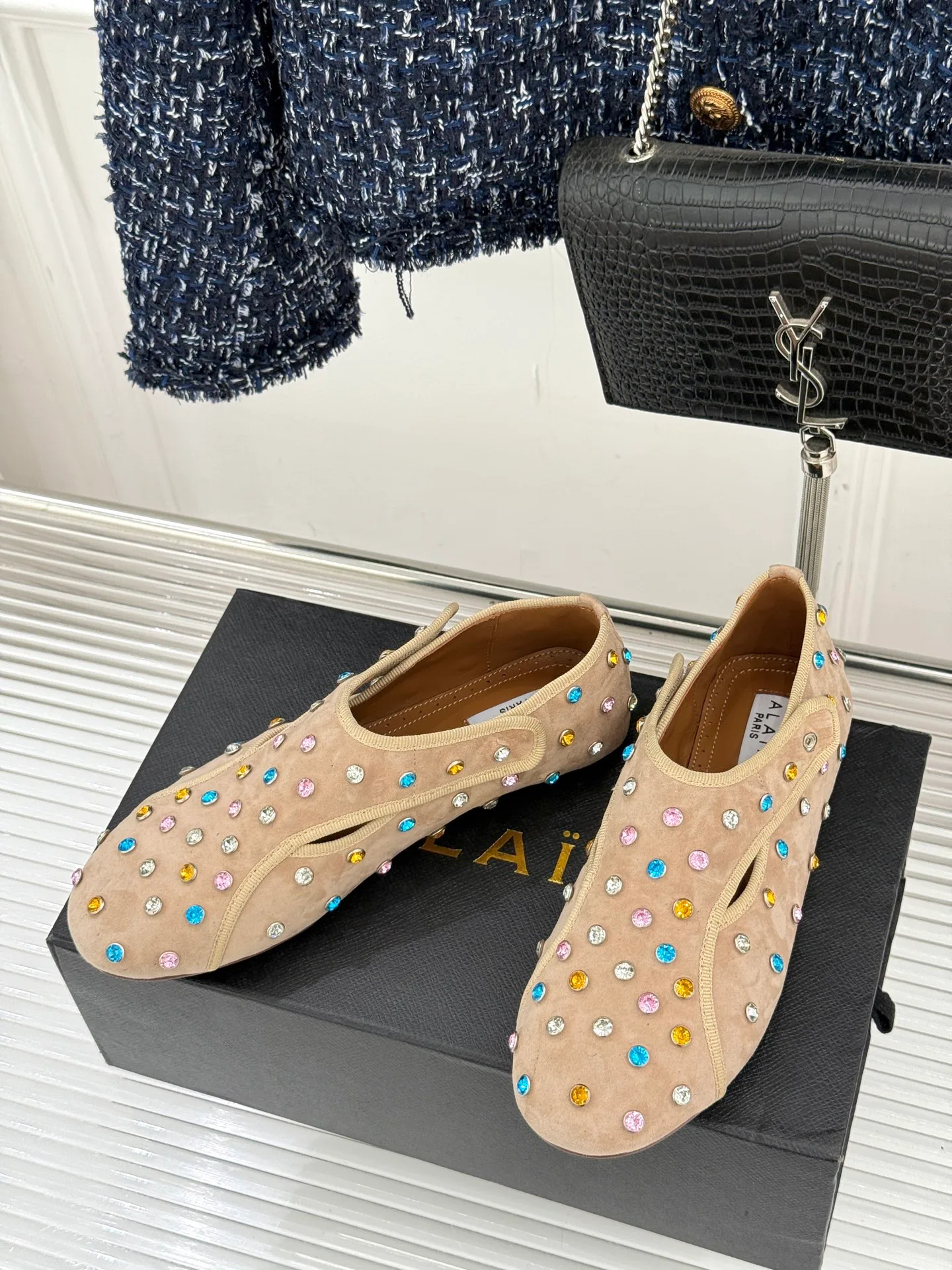 Балетки Женские Alaia 496230