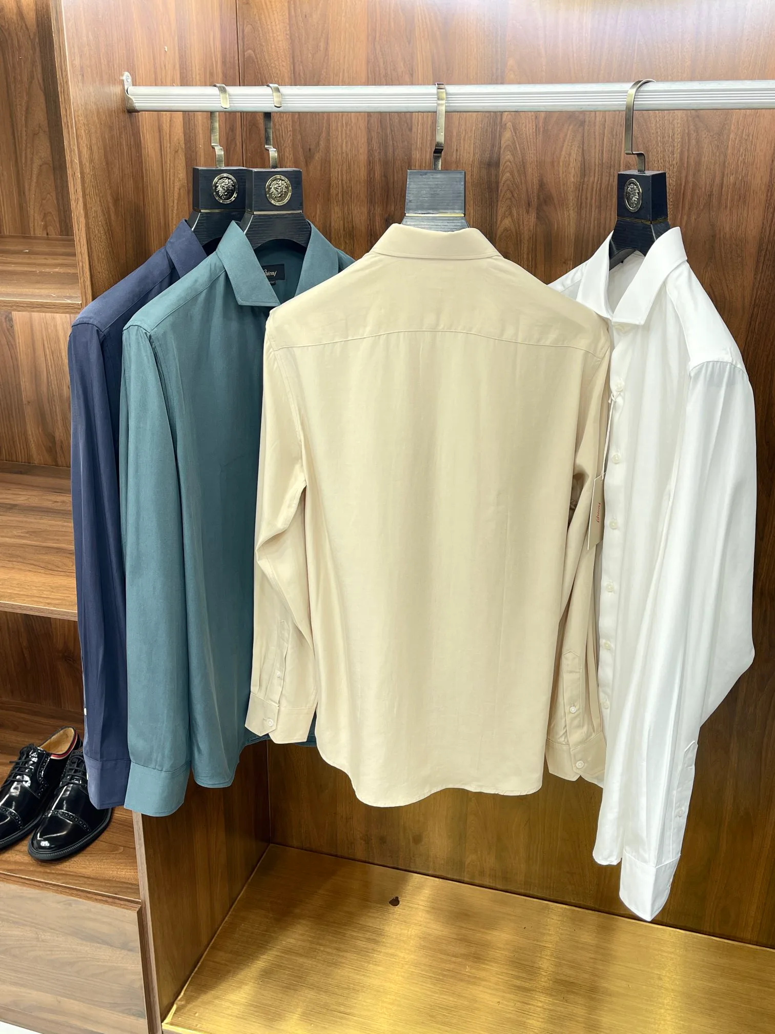 Рубашки Мужские Zegna 12953237