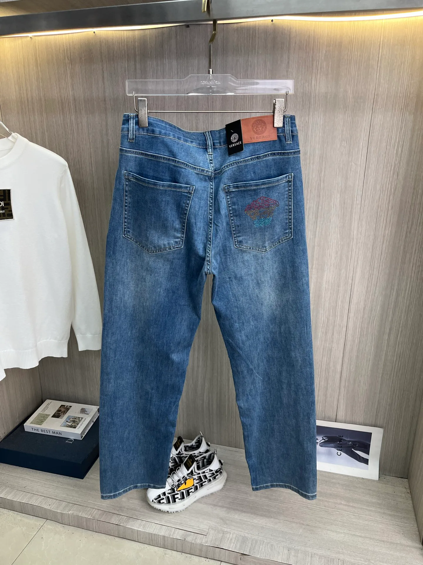 Джинсы Мужские Versace 18492088