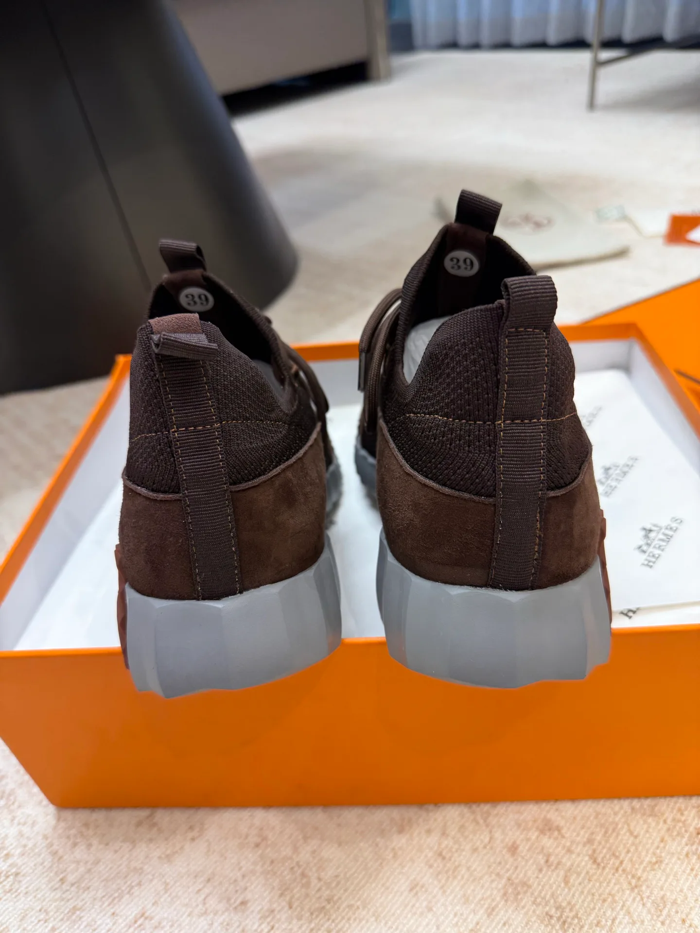 Кроссовки Женские Hermes 4855618