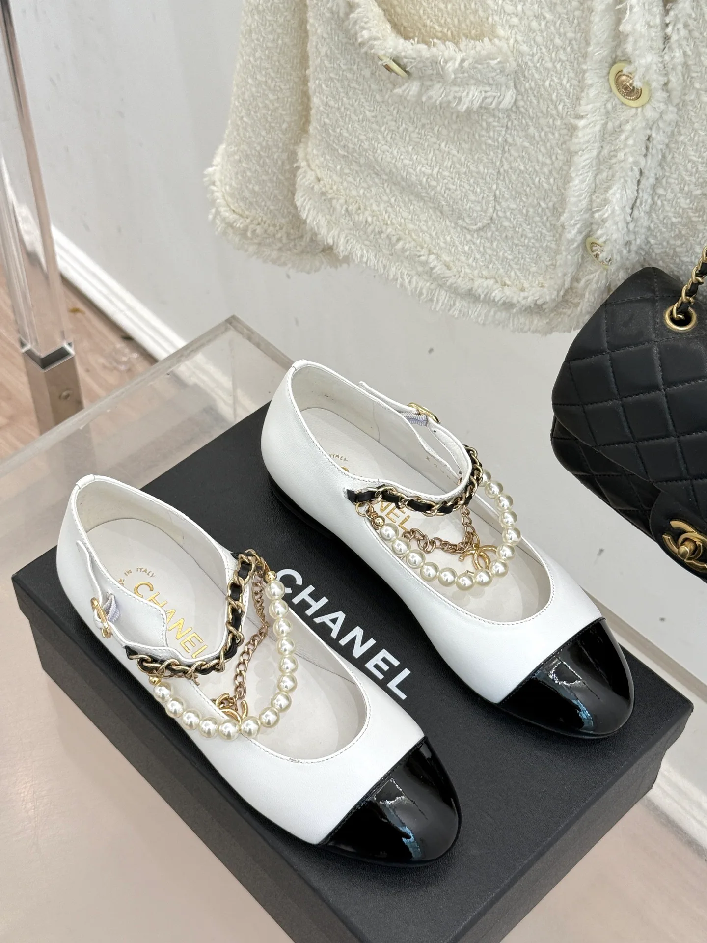 Балетки Женские Chanel 1655325