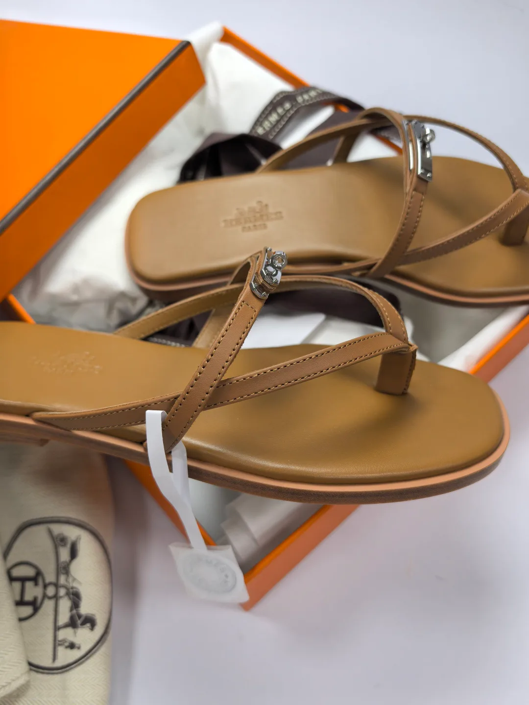 Шлепанцы Женские Hermes 14637917