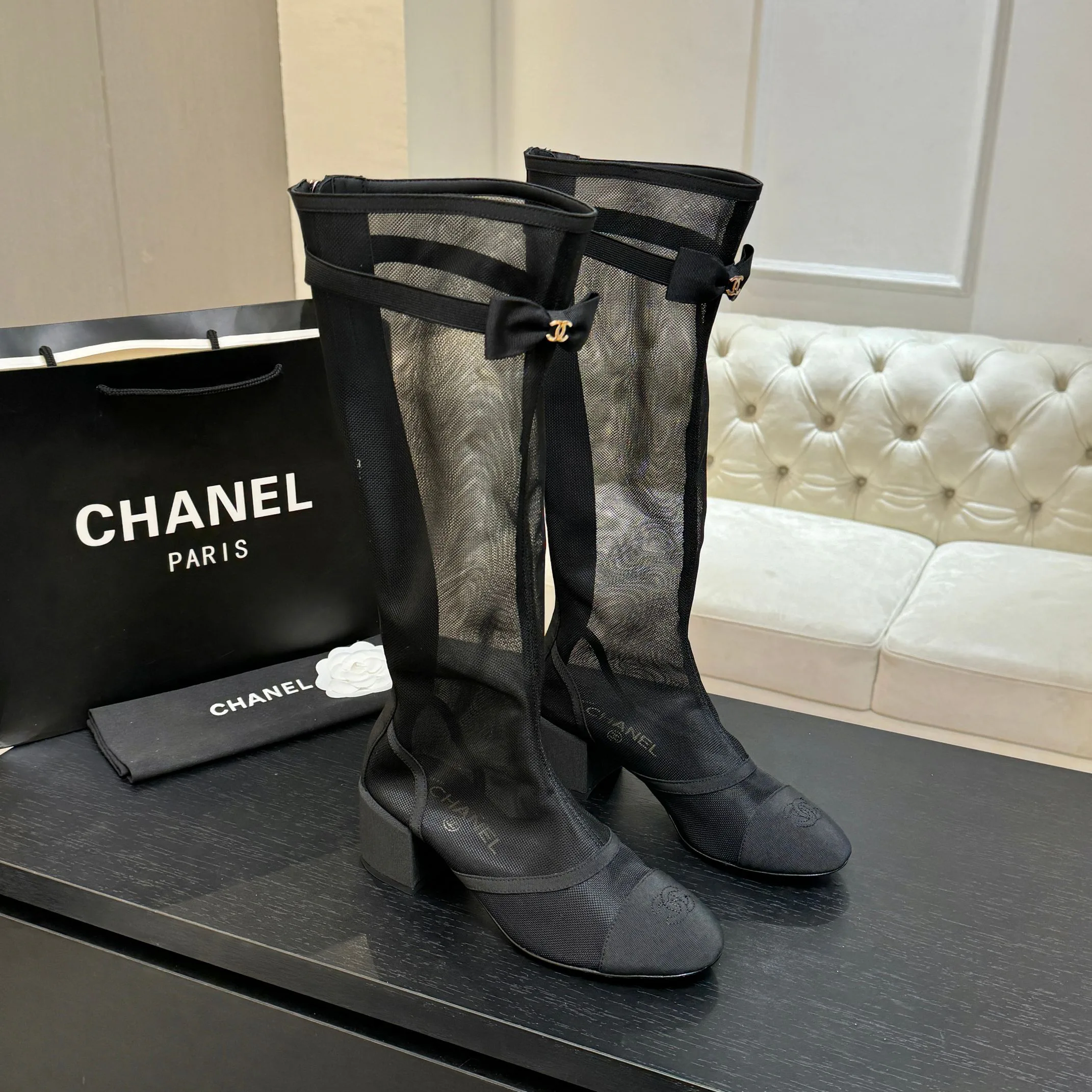 Сапоги Женские Chanel 1262742