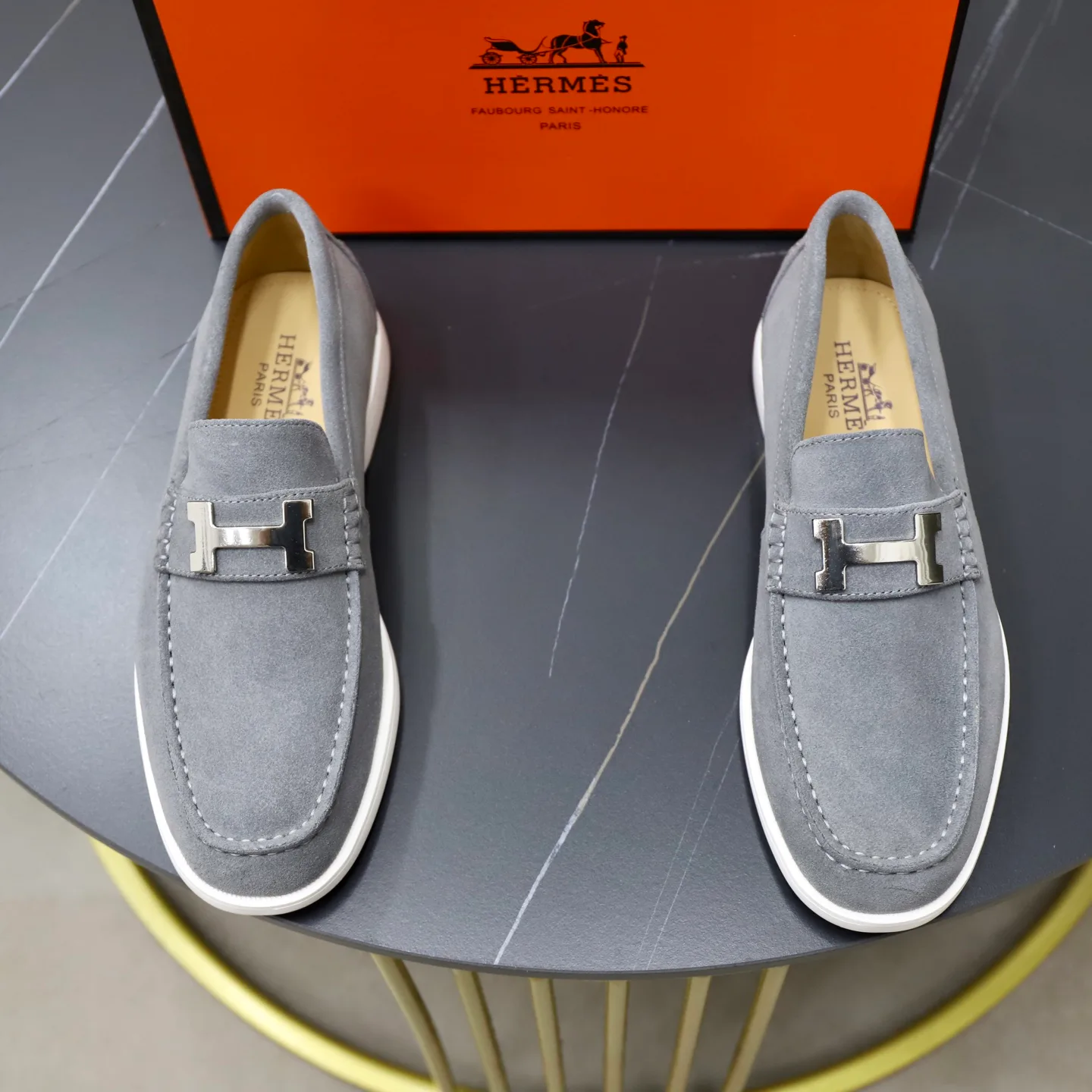 Лоферы И Туфли Мужские Hermes 18103090