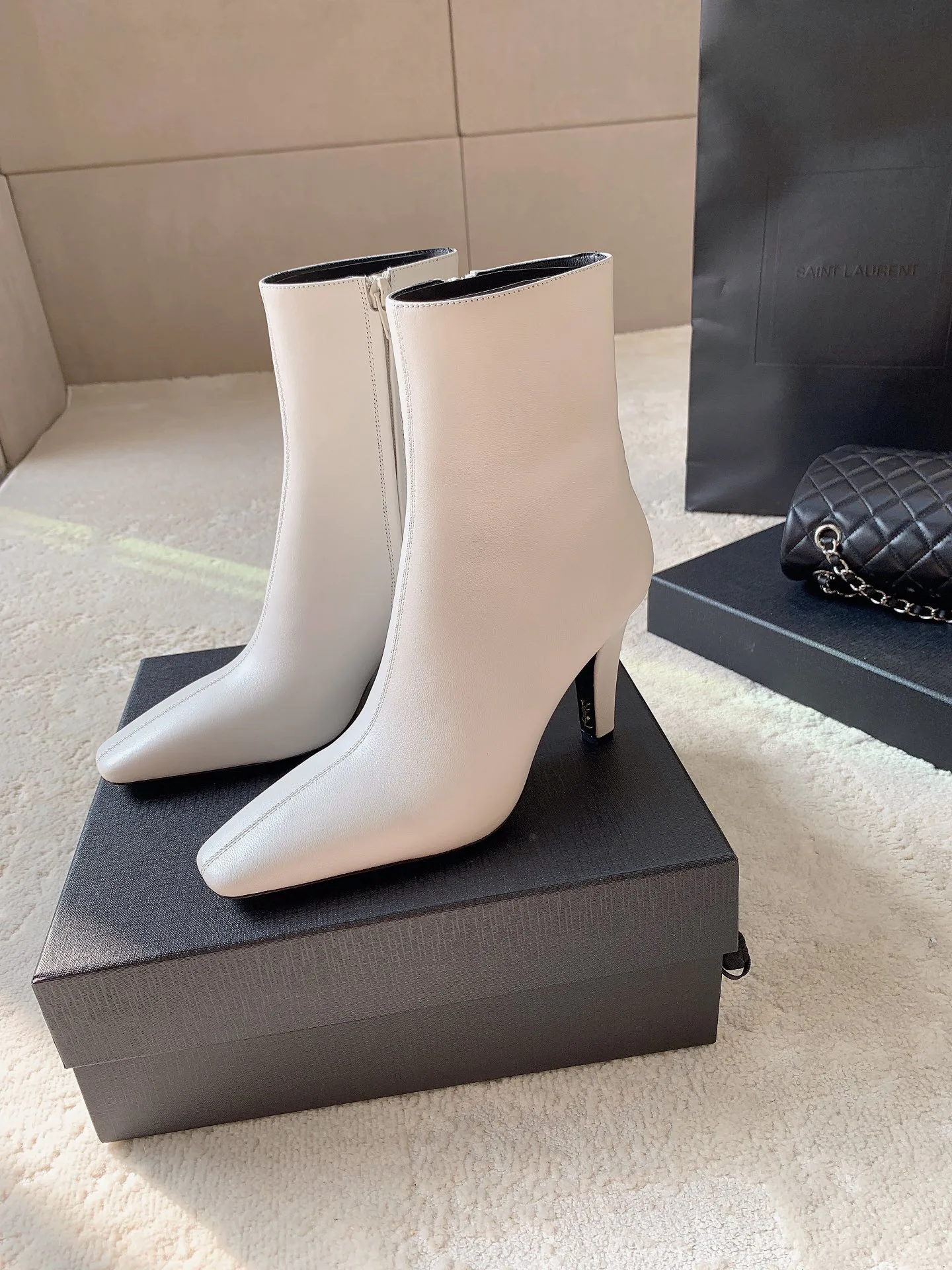 Ботильоны Женские Saint Laurent 173140