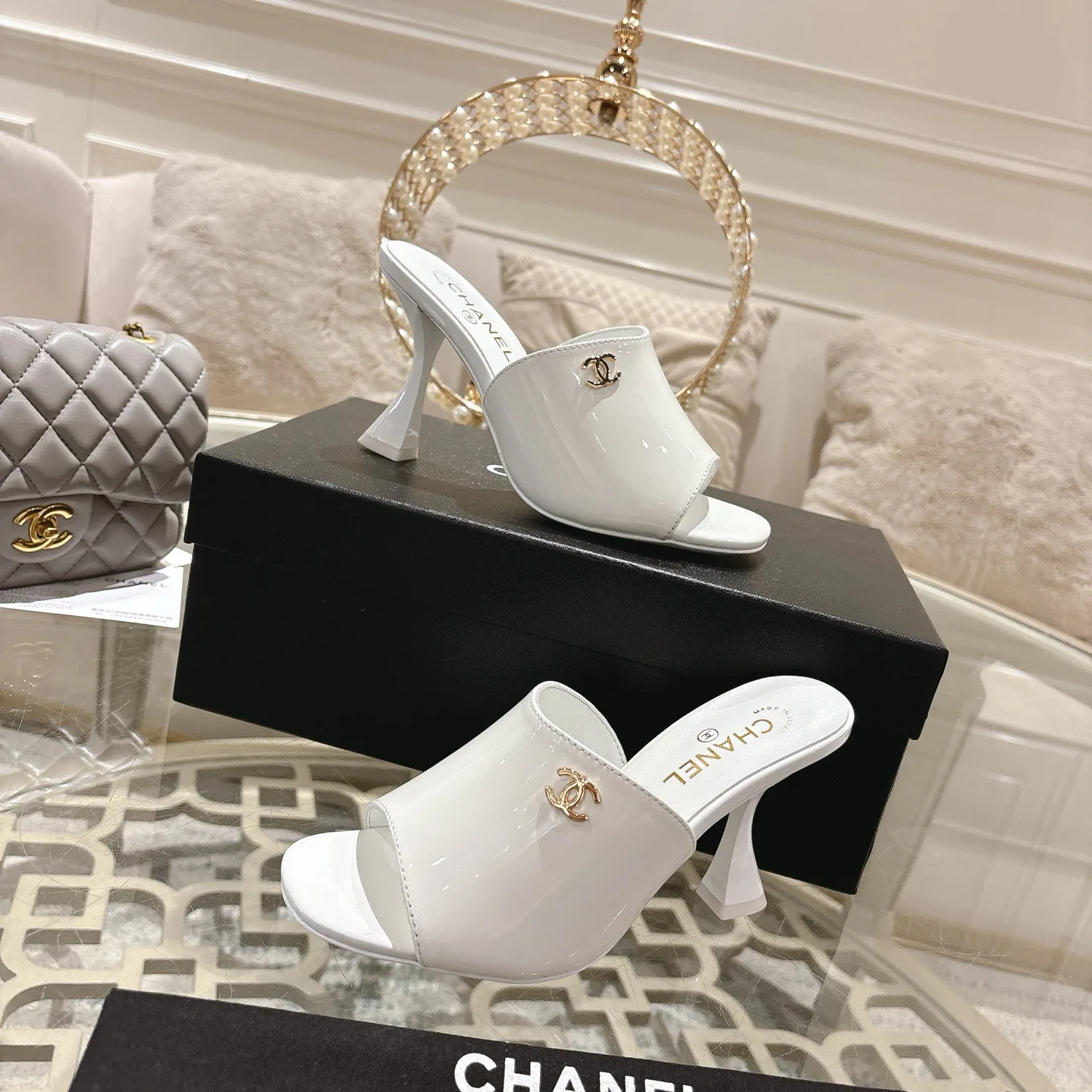 Босоножки Женские Chanel 1590813