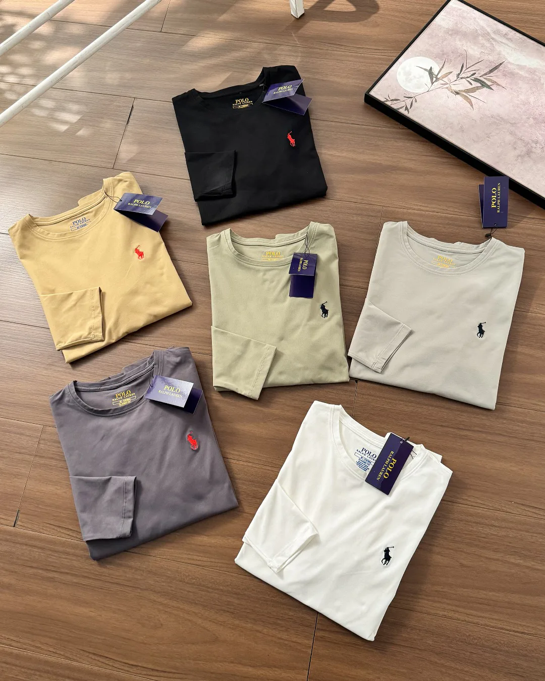 Лонгсливы Мужские Ralph Lauren 13378278