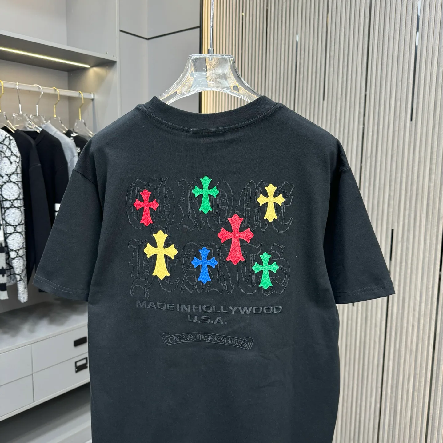 Футболки Женские Chrome Hearts 1535647
