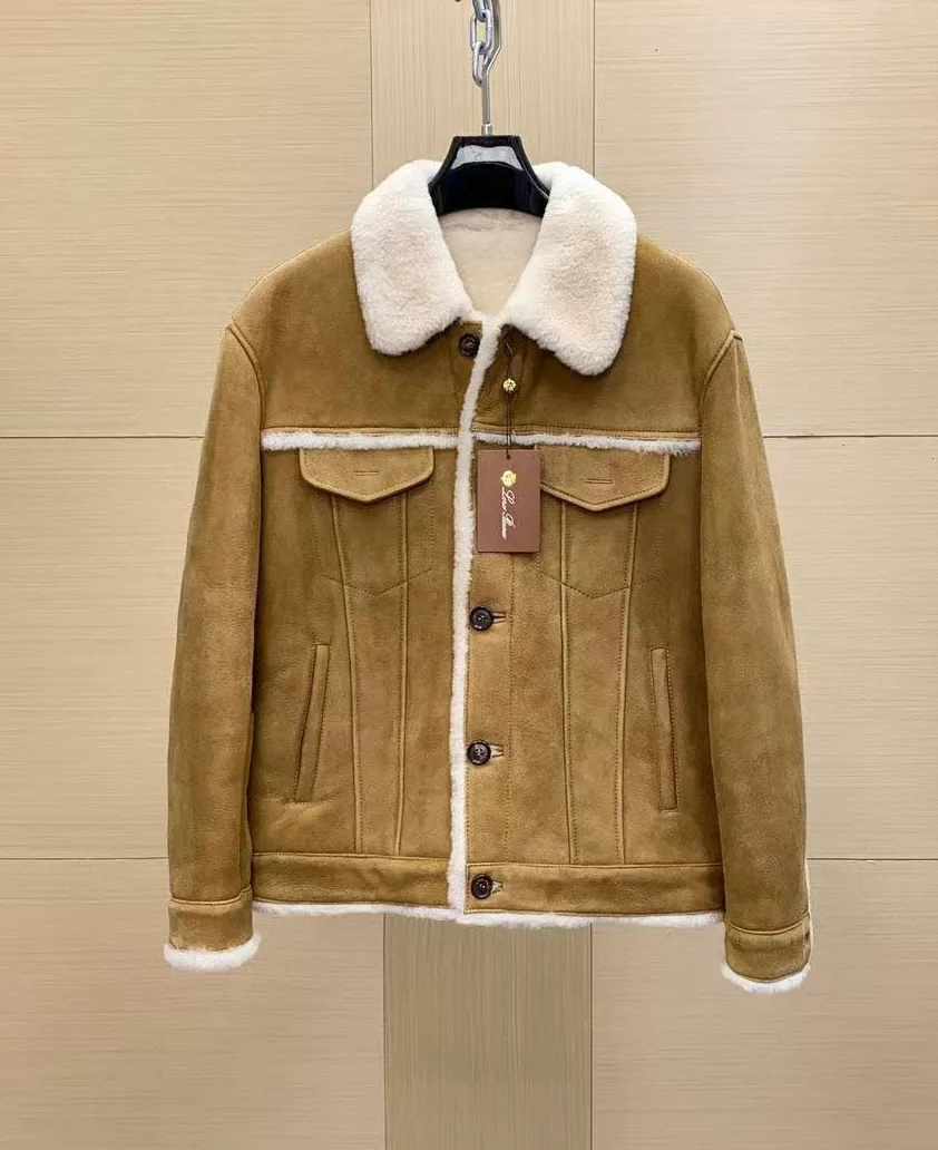 Кожаные Куртки И Дублёнки Женские Loro Piana 618511