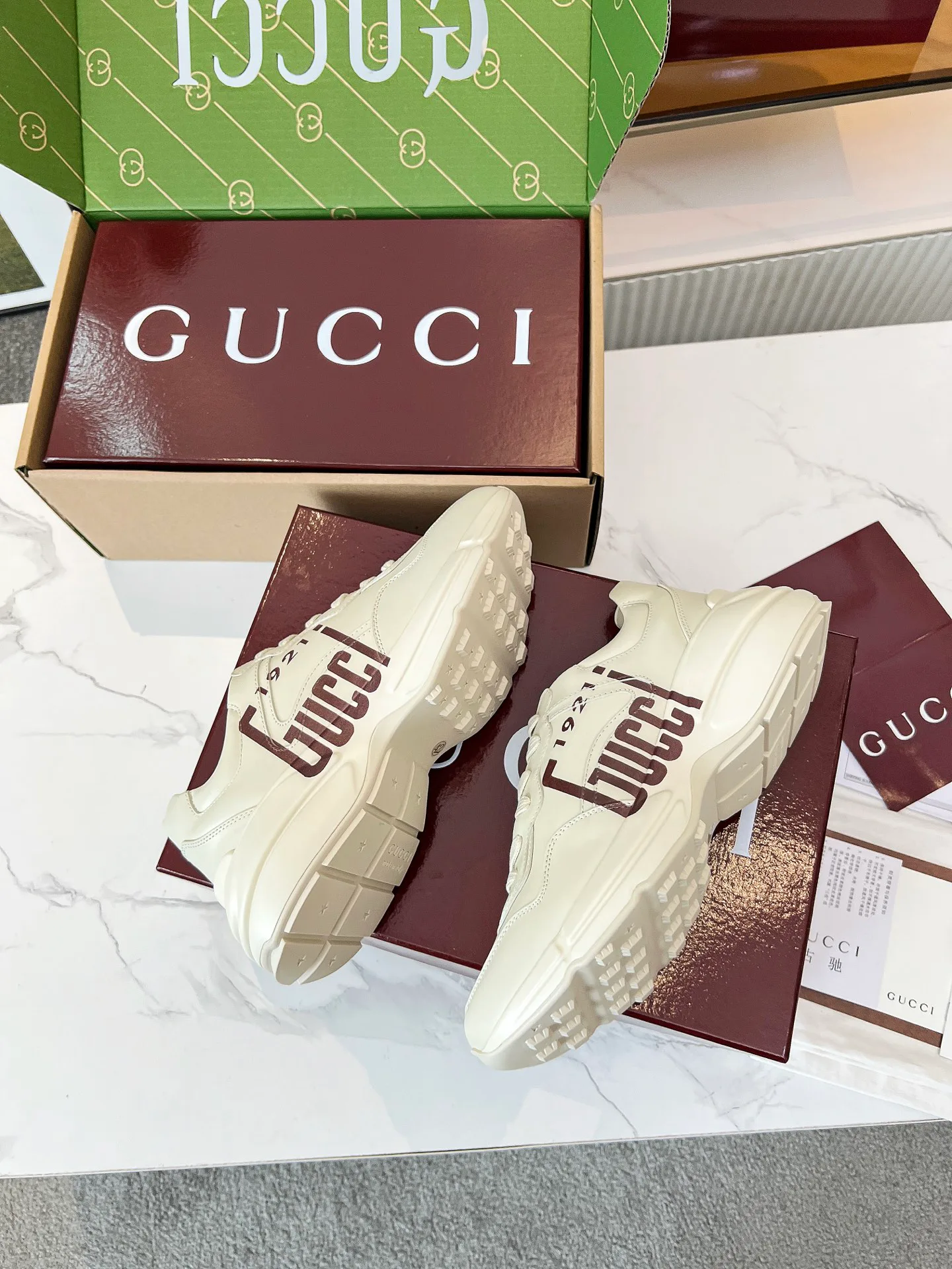 Кроссовки Женские Gucci 87786