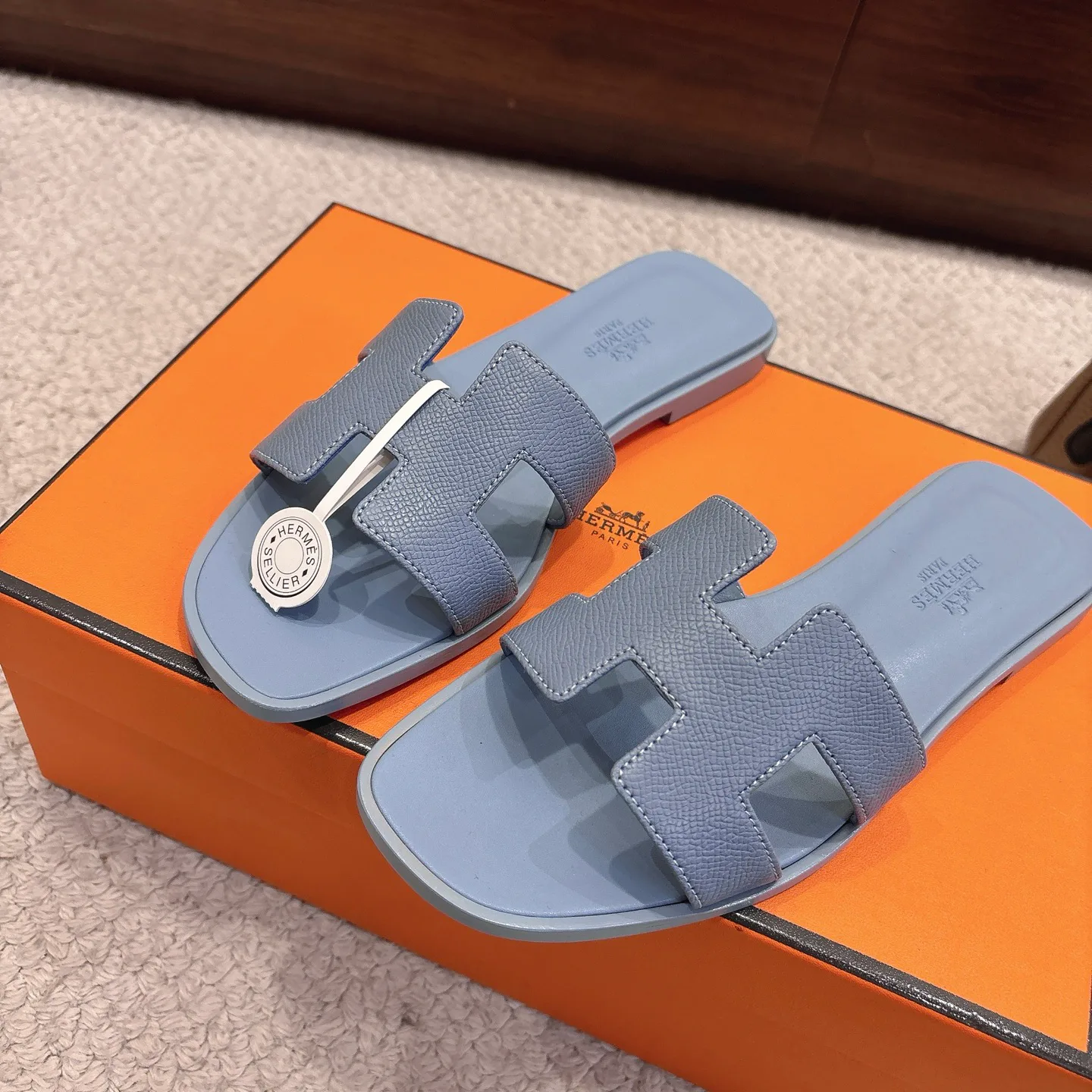 Шлепанцы Женские Hermes 2453835