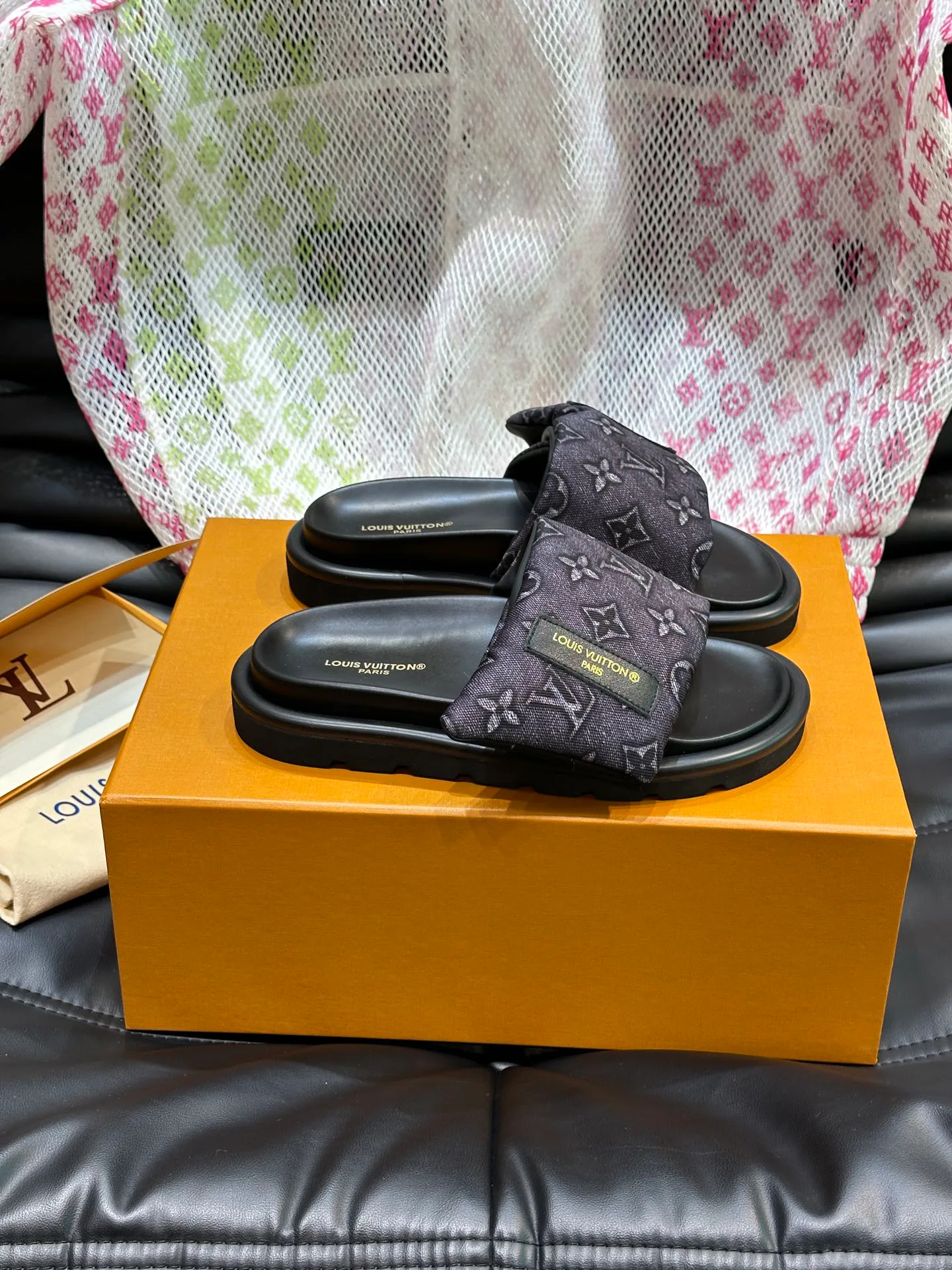 Шлепанцы Мужские Louis Vuitton 1202217