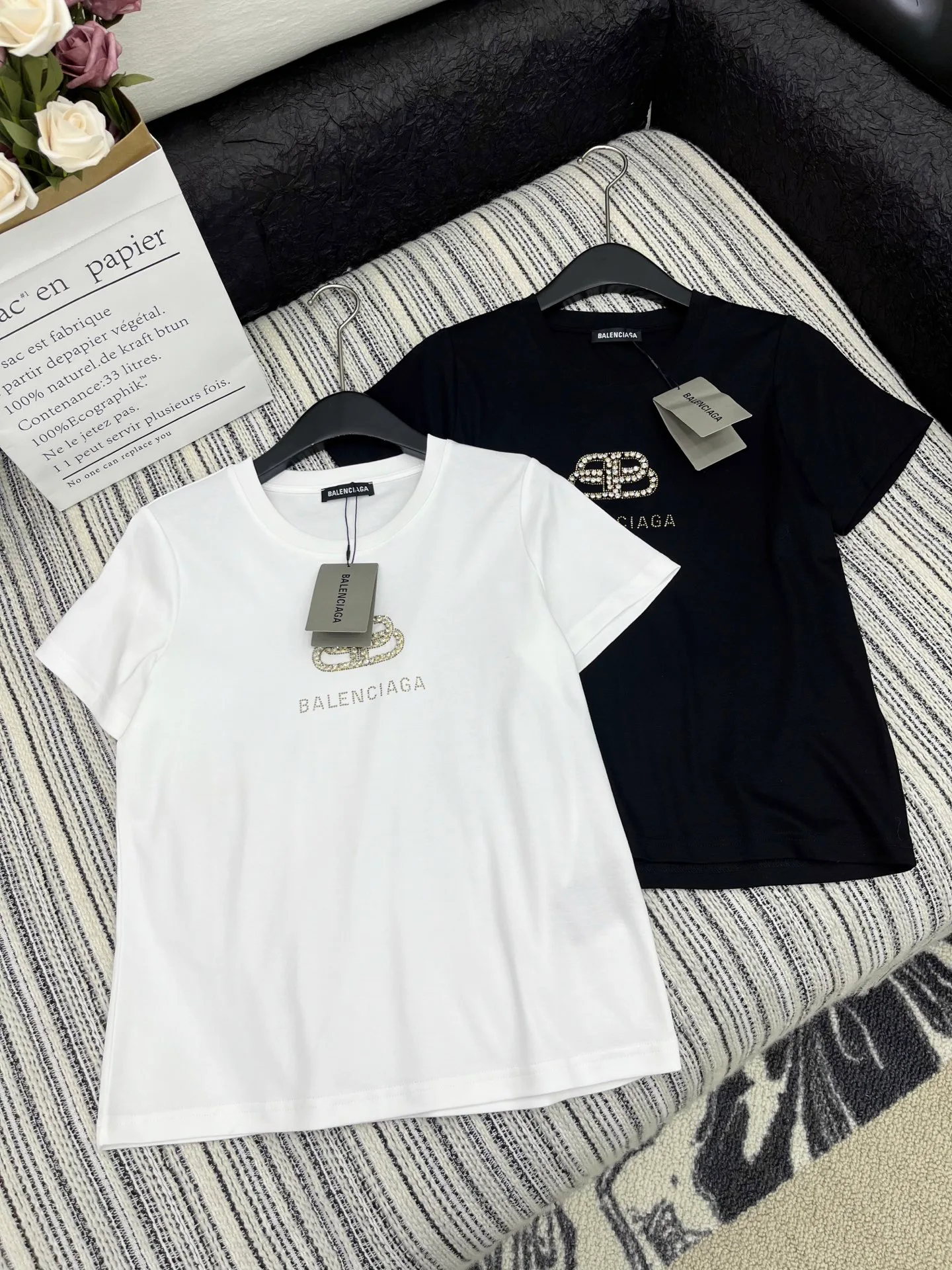 Футболки Женские Balenciaga 31485