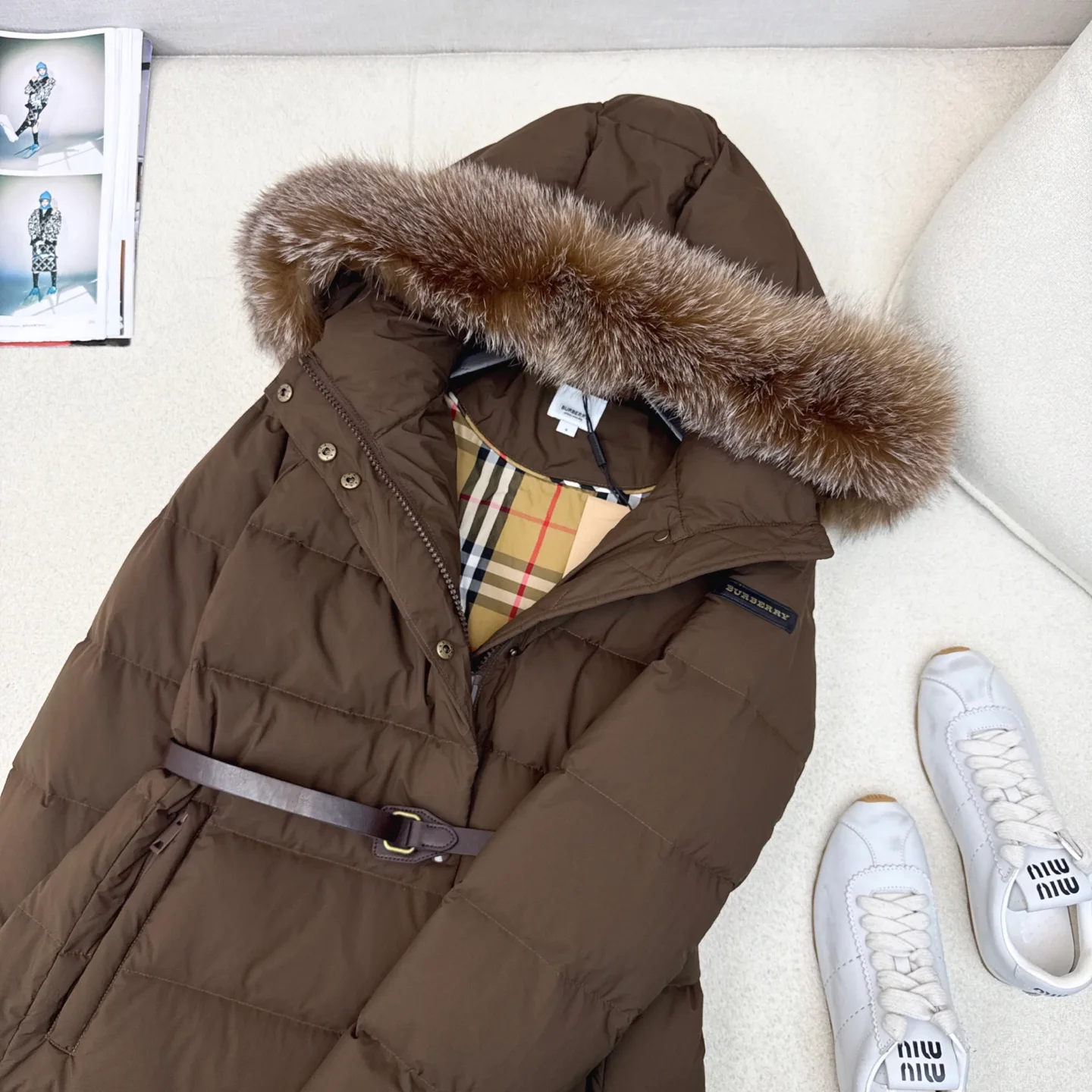 Куртки И Пуховики Женские Burberry 1884040