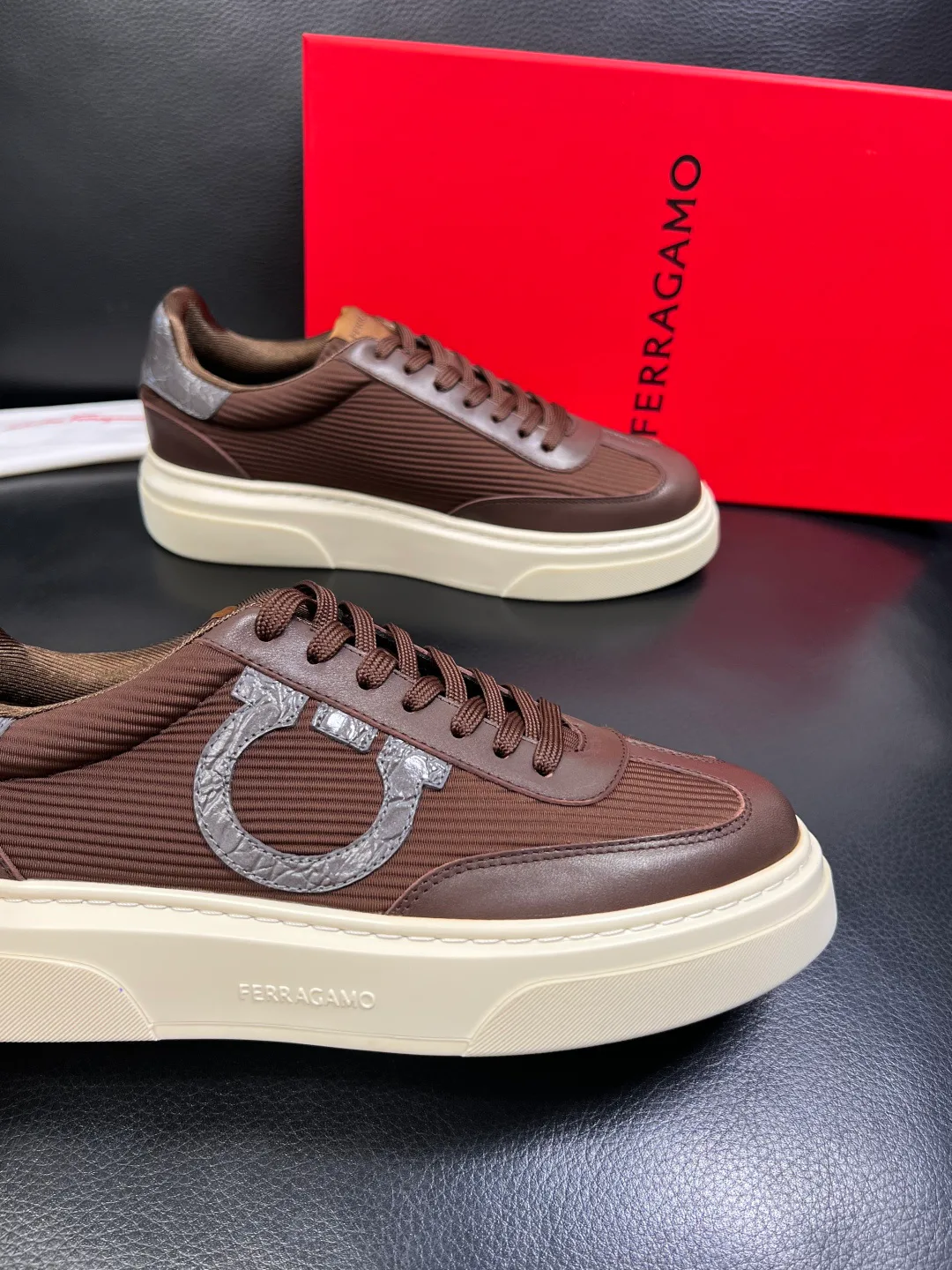 Кеды Мужские Salvatore Ferragamo 420046