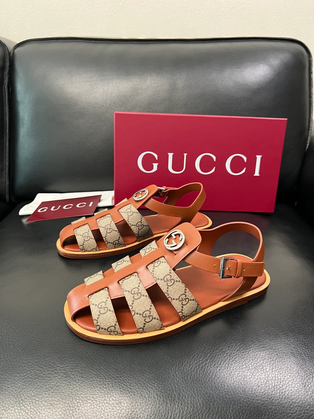 Сандалии Мужские Gucci 13568830