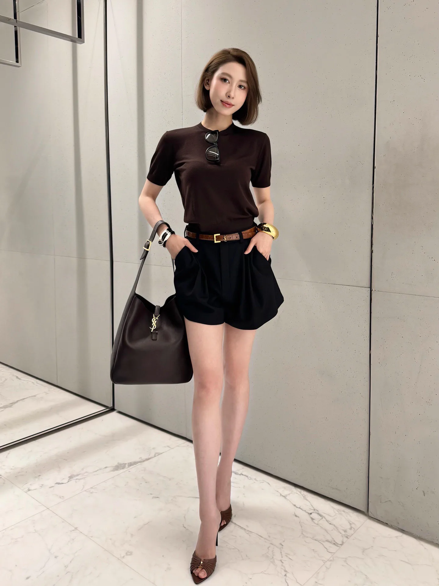 Джемперы И Свитеры Женские Saint Laurent 4863212