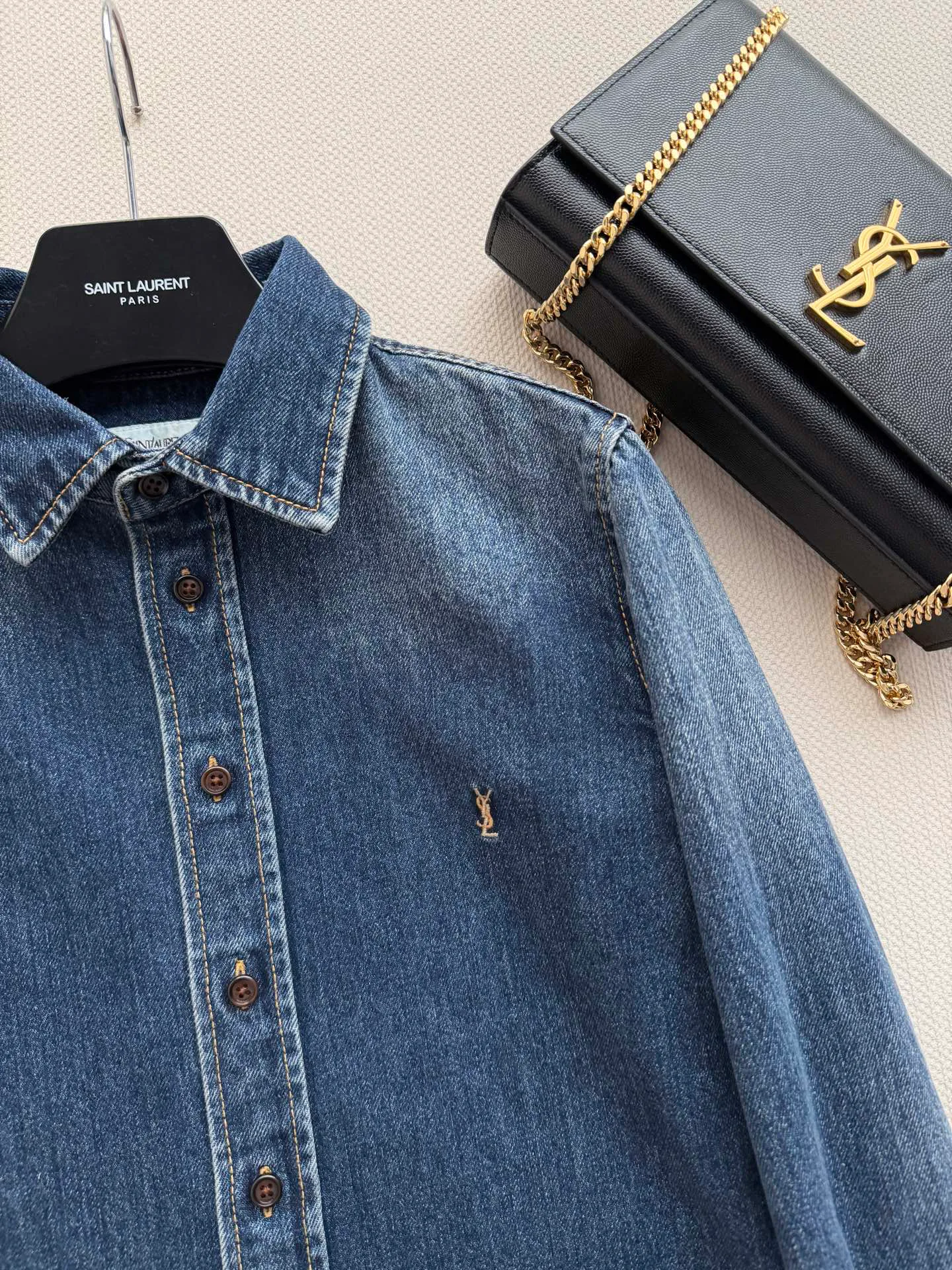 Рубашки Женские Saint Laurent 16857243