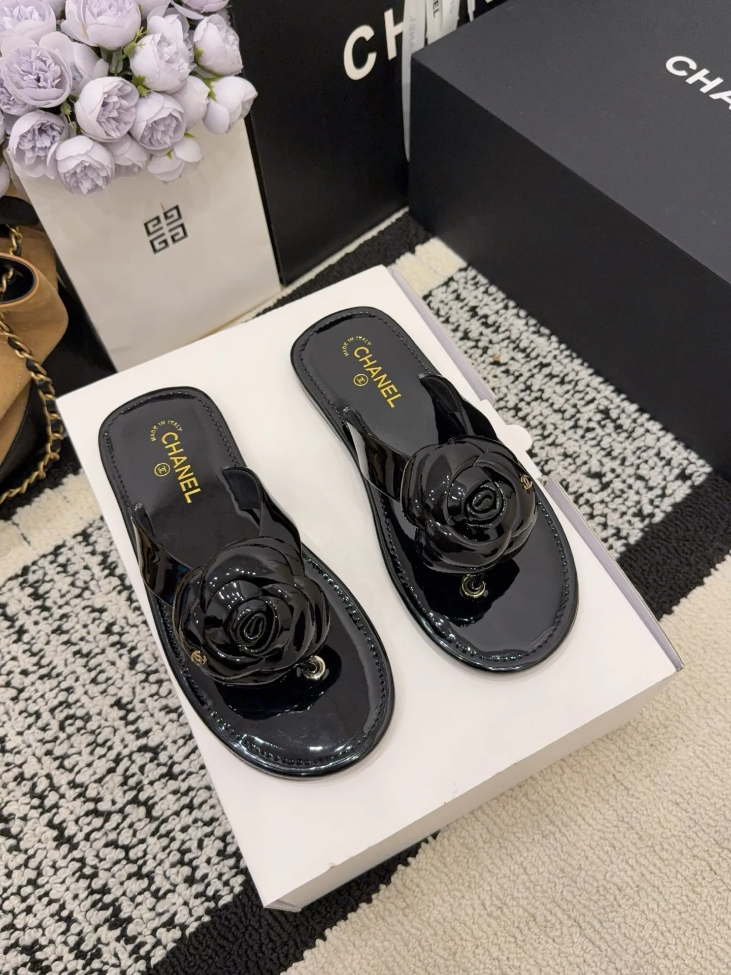 Шлепанцы Женские Chanel 403352