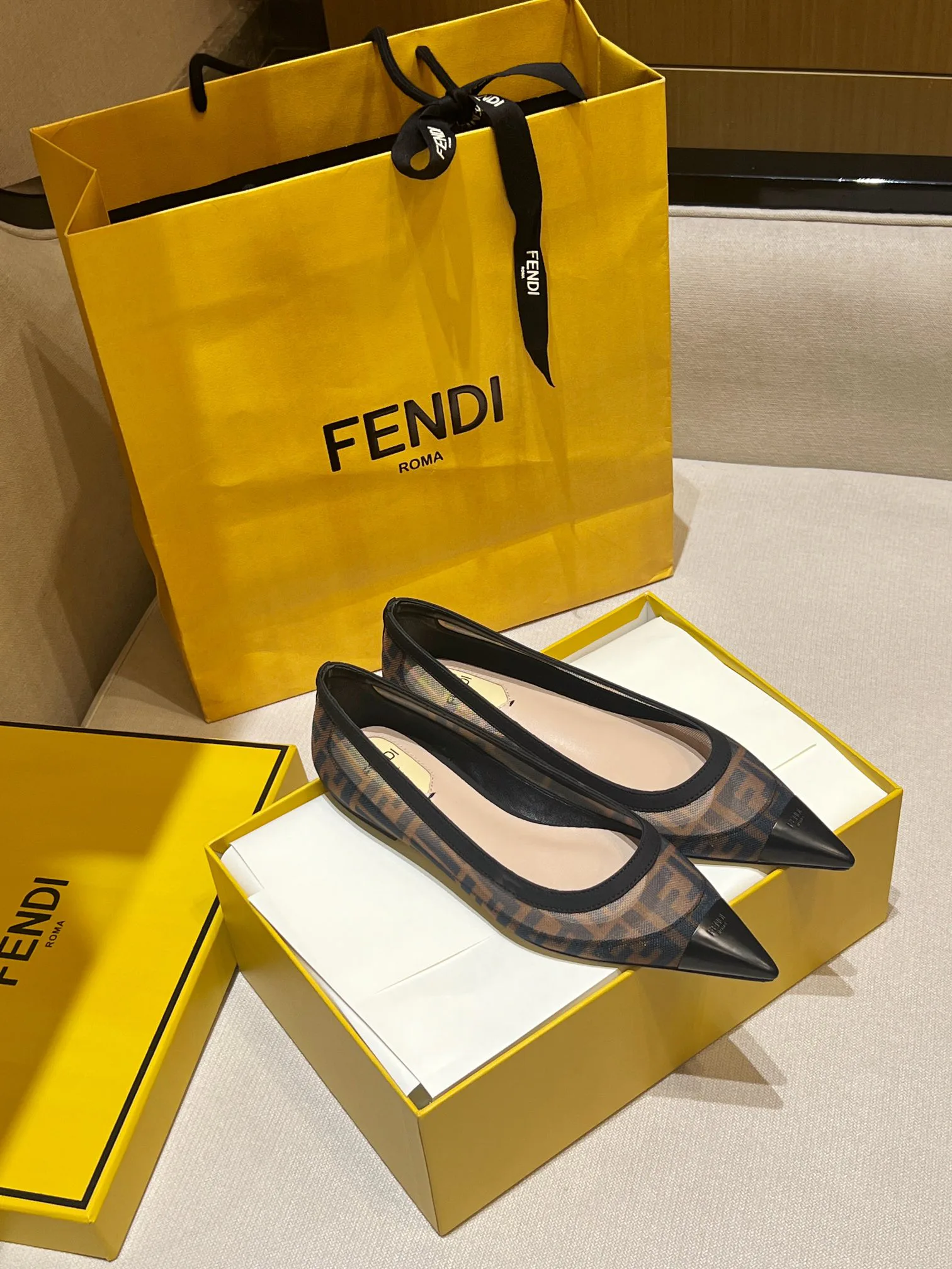Балетки Женские Fendi 17392020