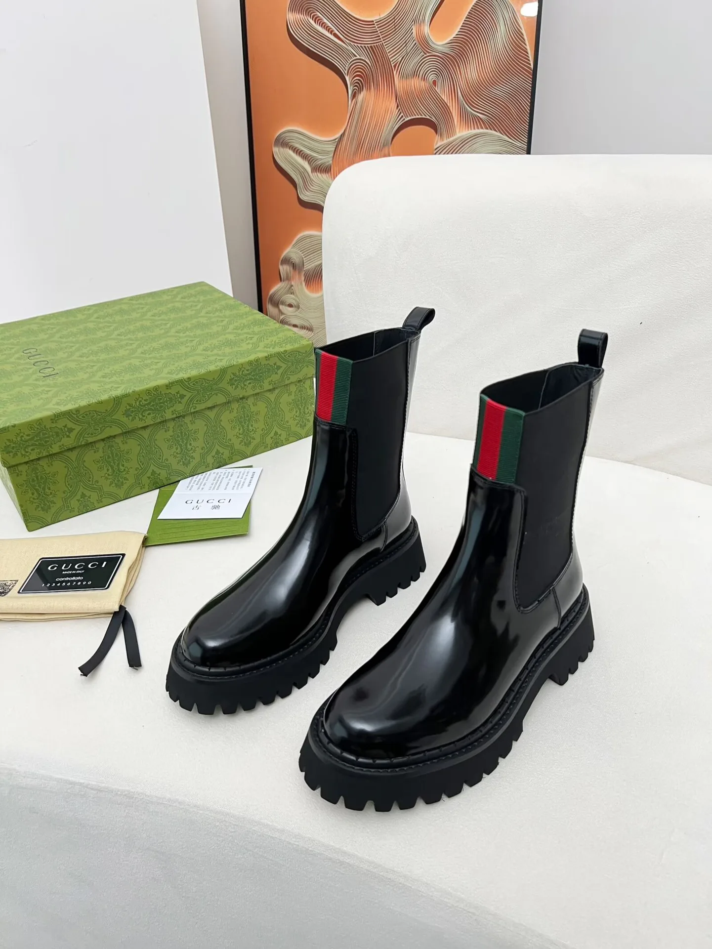 Ботинки Женские Gucci 5350890