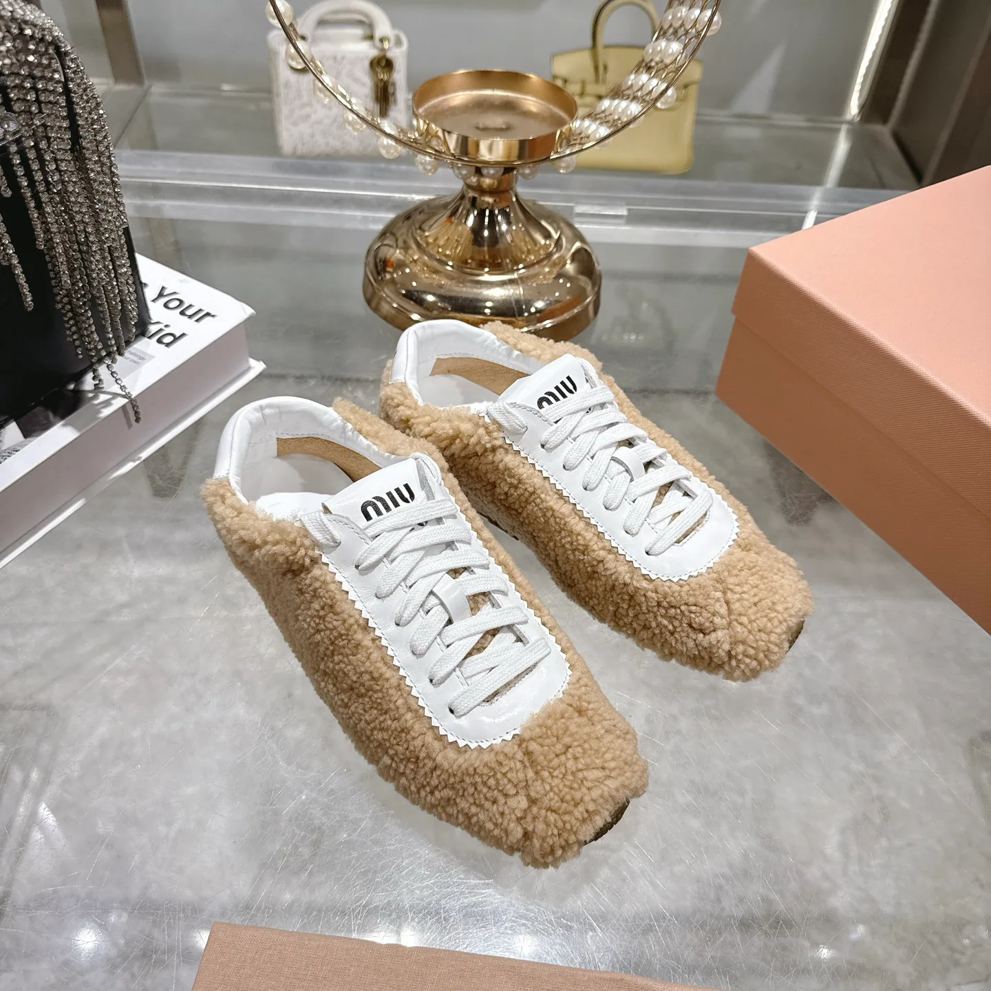 Кроссовки Женские Miu Miu 397944