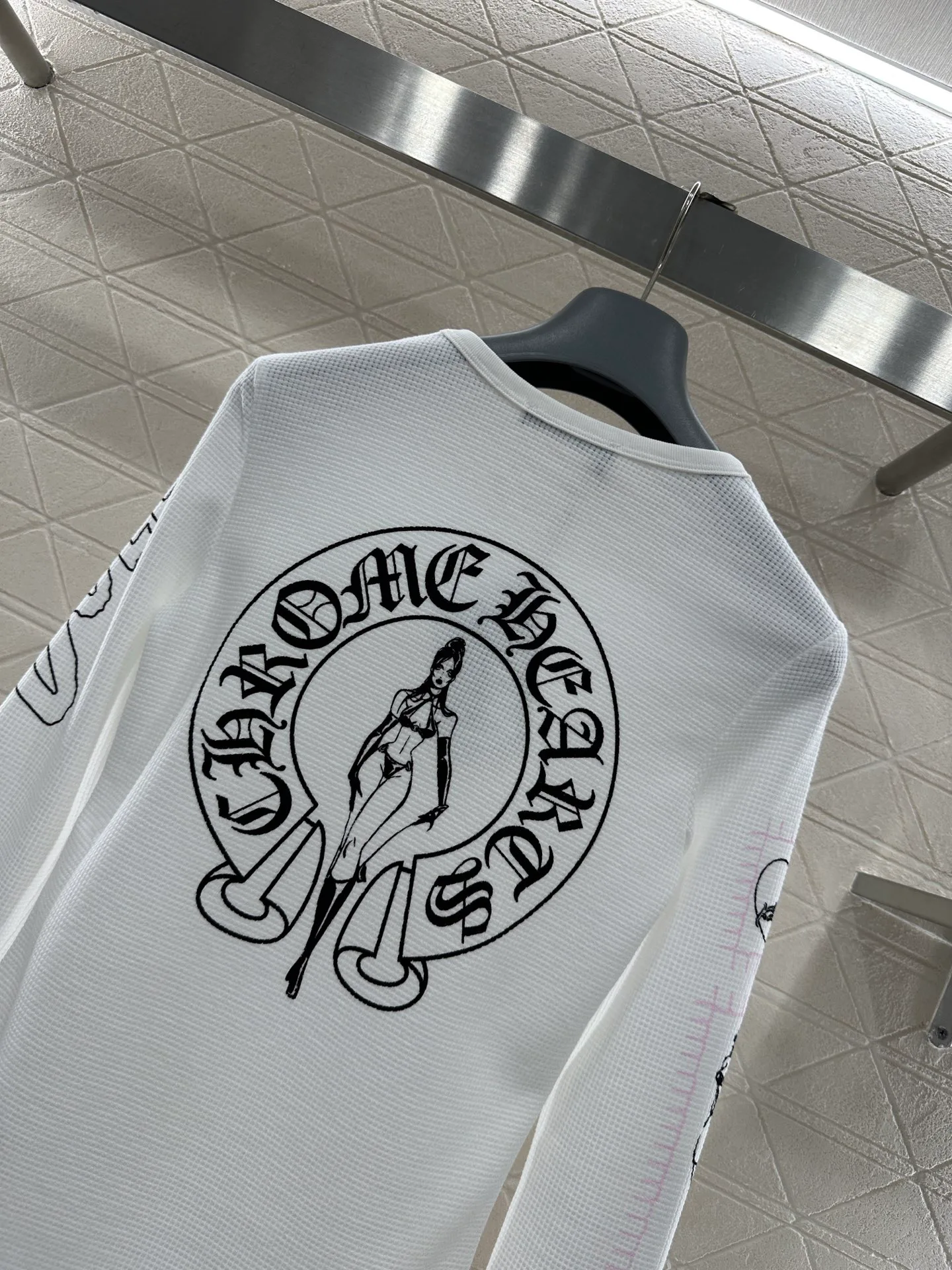 Лонгсливы Женские Chrome Hearts 1206749