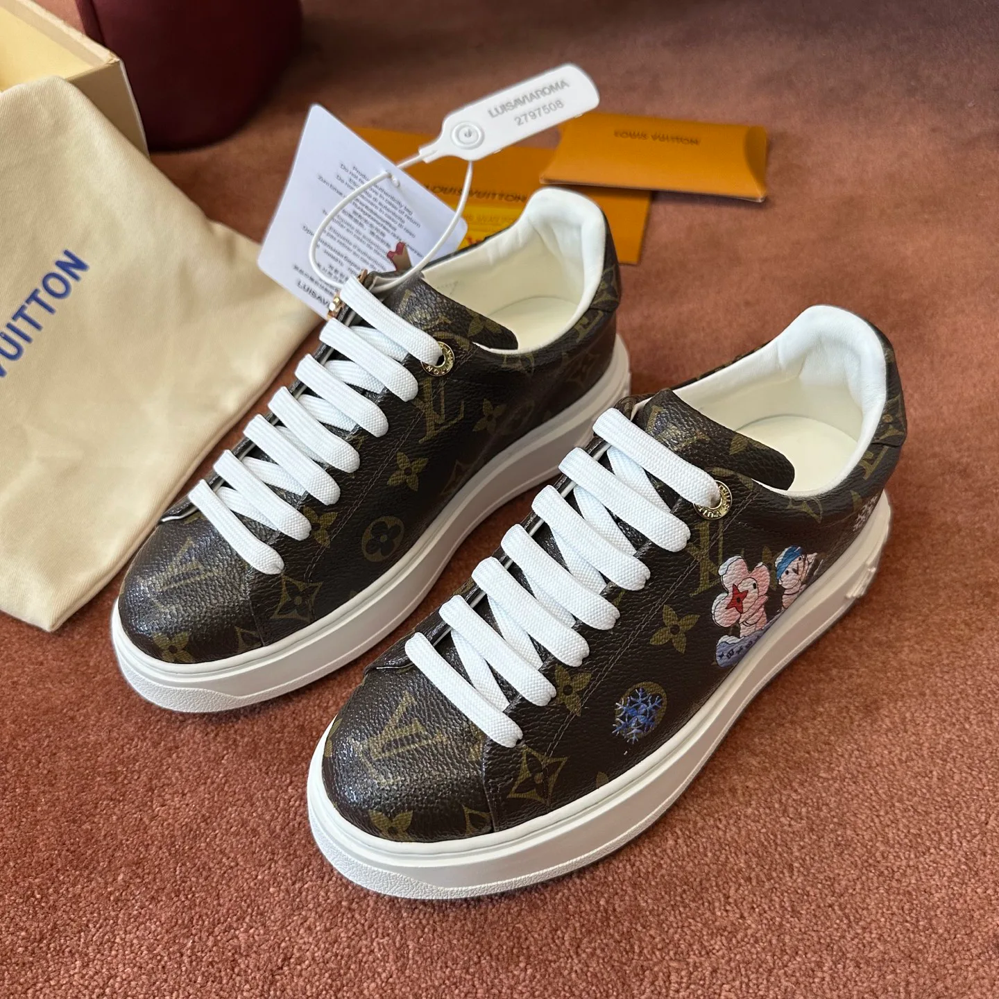 Кеды Женские Louis Vuitton 1180320