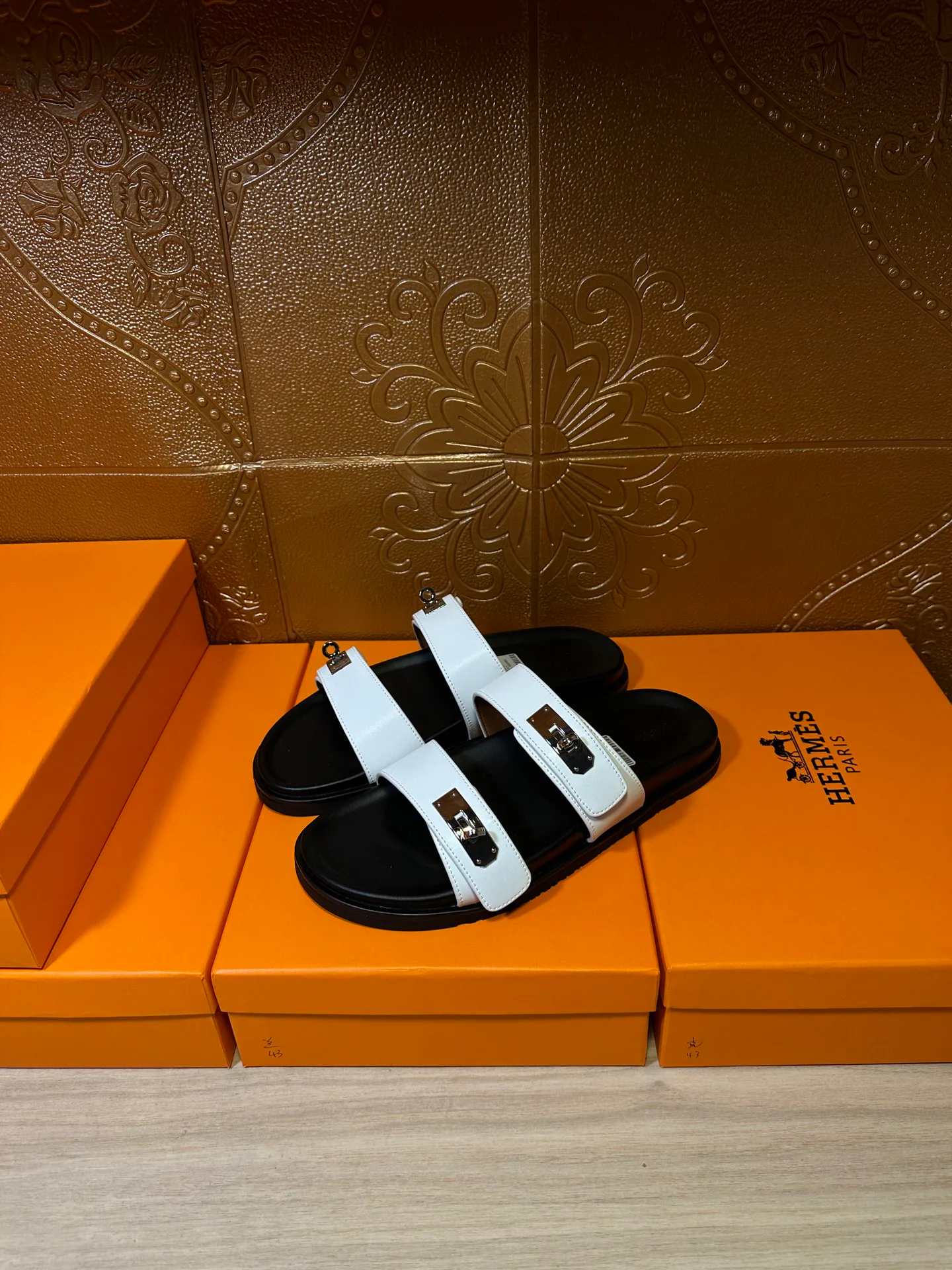 Шлепанцы Женские Hermes 1265577