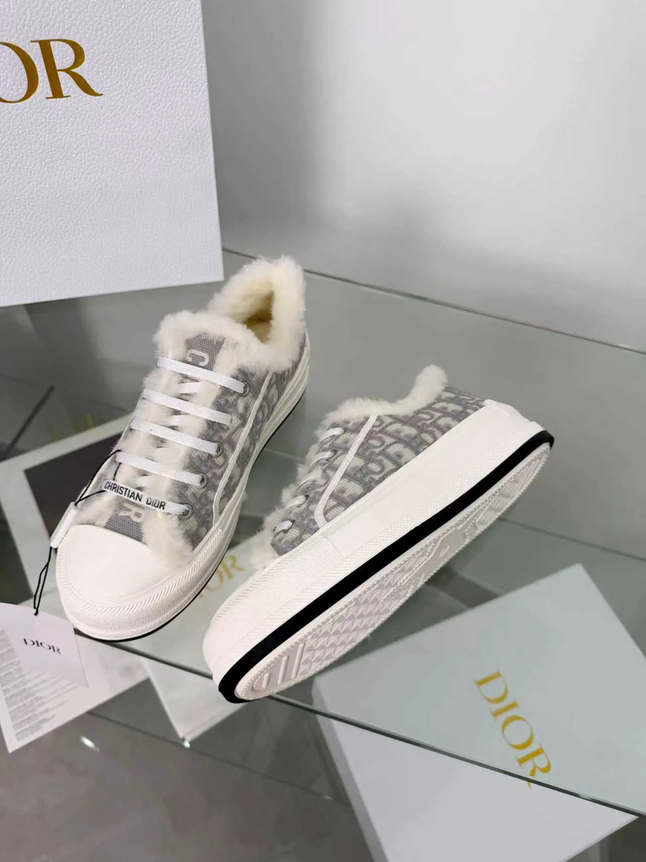 Кроссовки Женские Christian Dior 185384