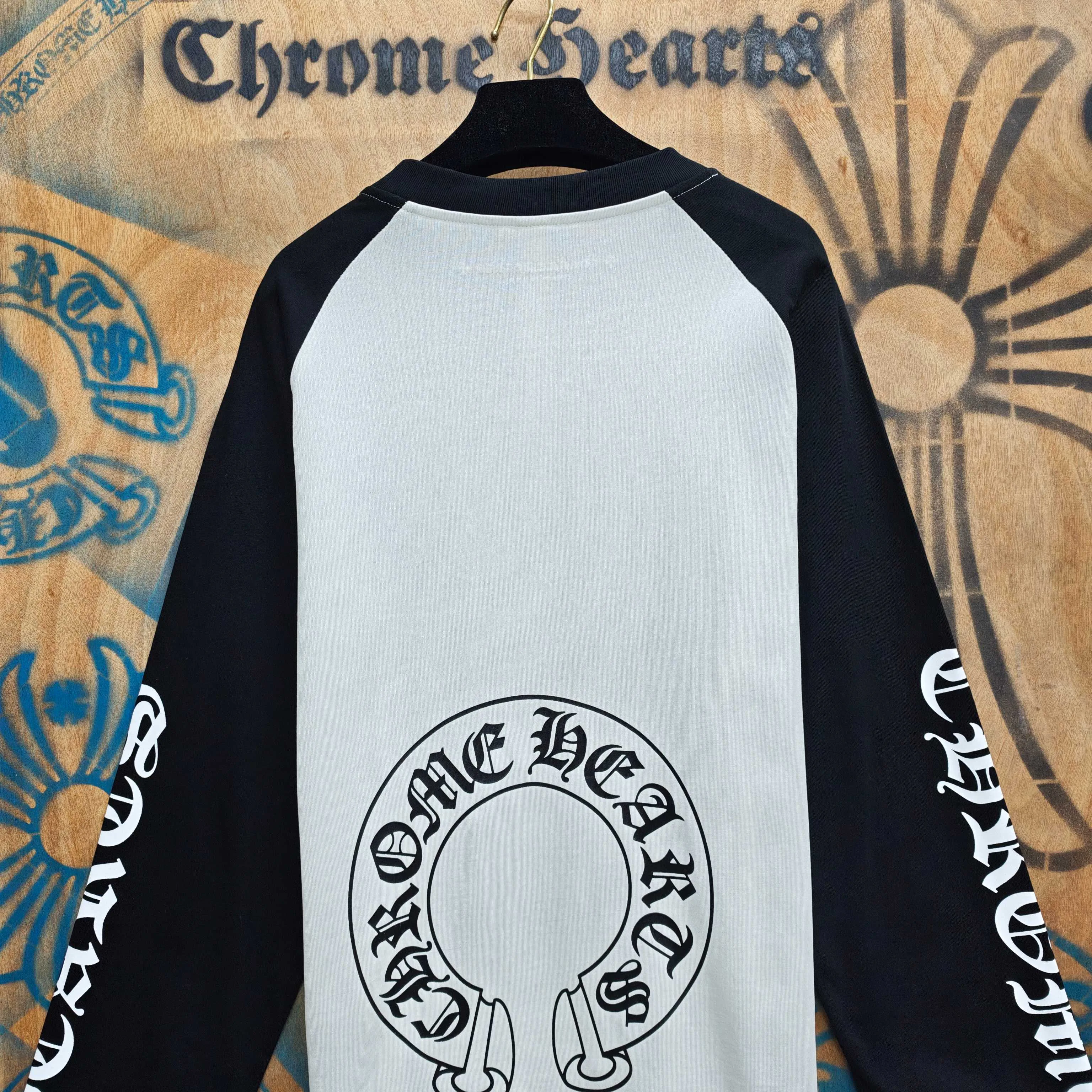 Лонгсливы Мужские Chrome Hearts 11808808