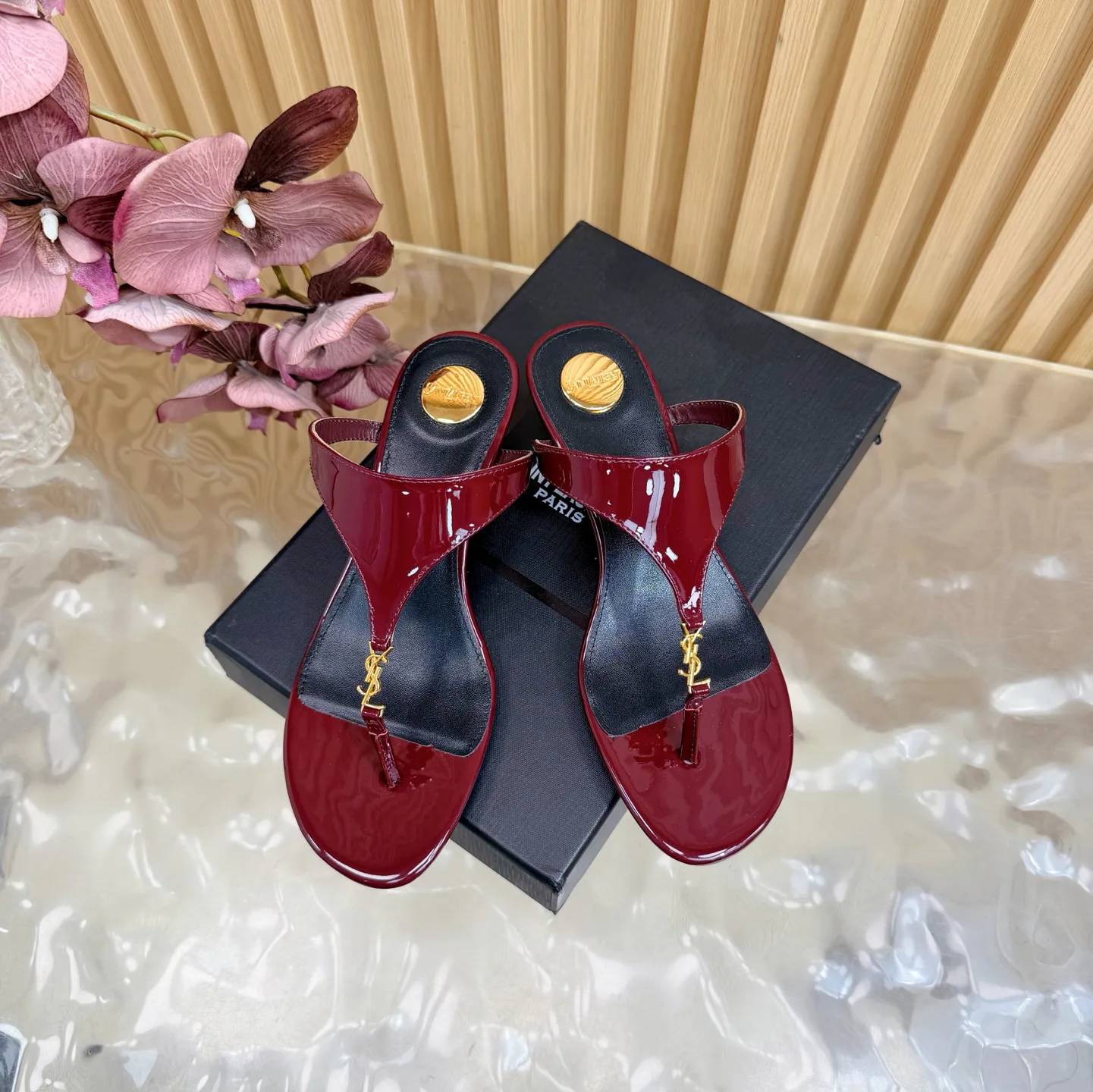 Босоножки Женские Saint Laurent 11660211