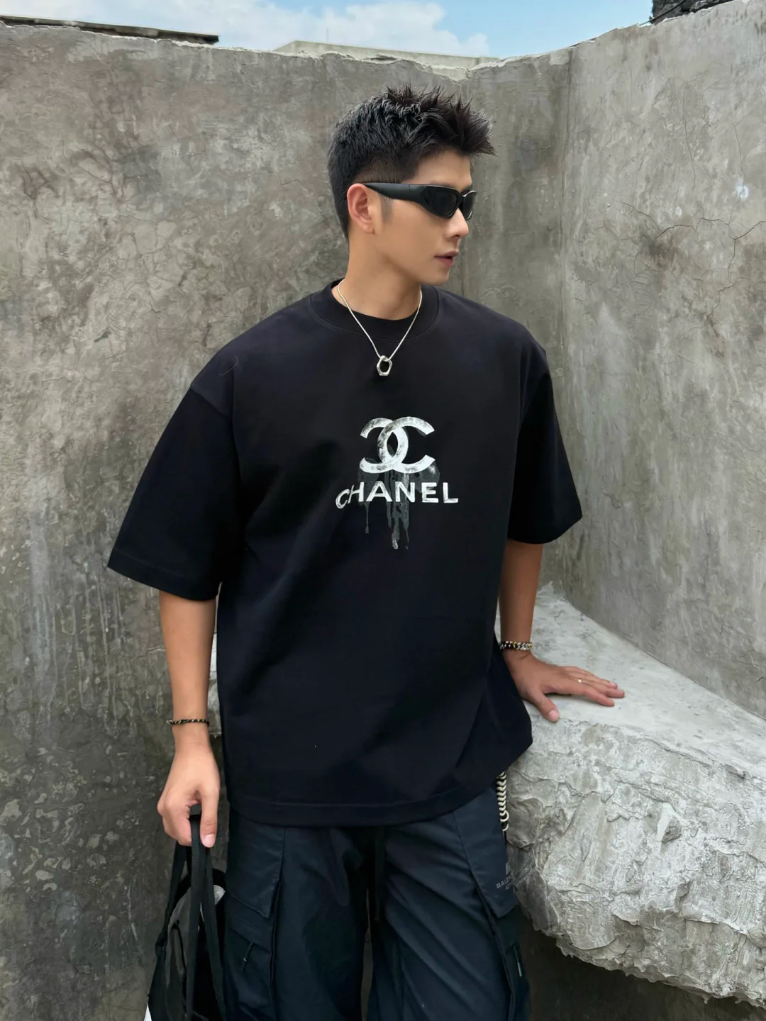 Футболки Мужские Chanel 6425287