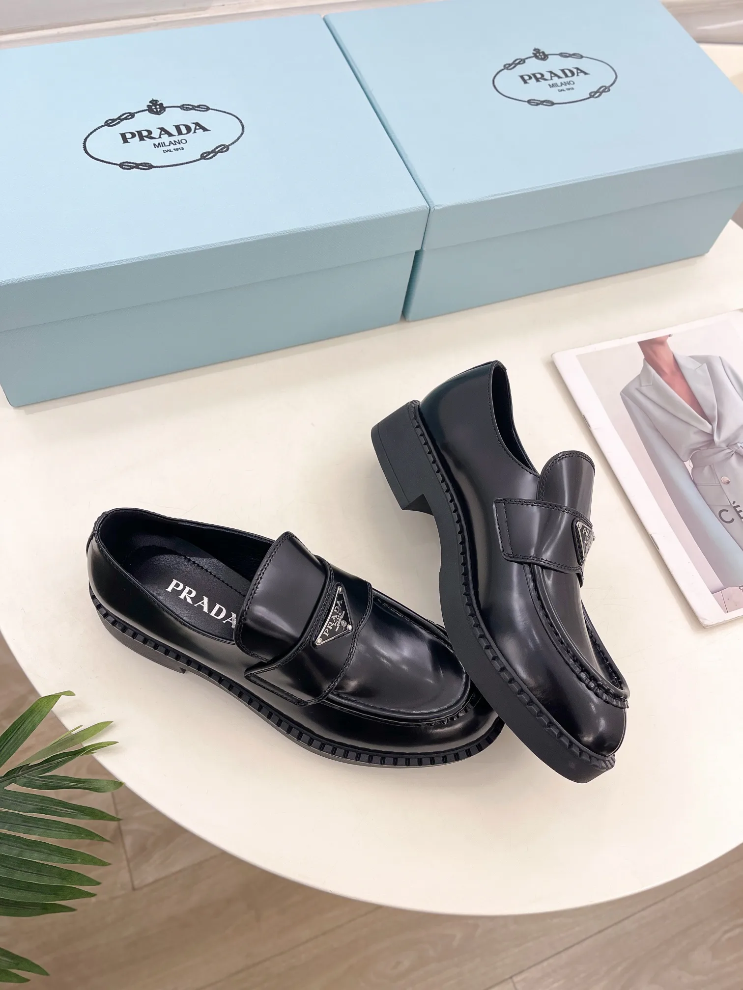 Лоферы И Мокасины Женские Prada 11404083