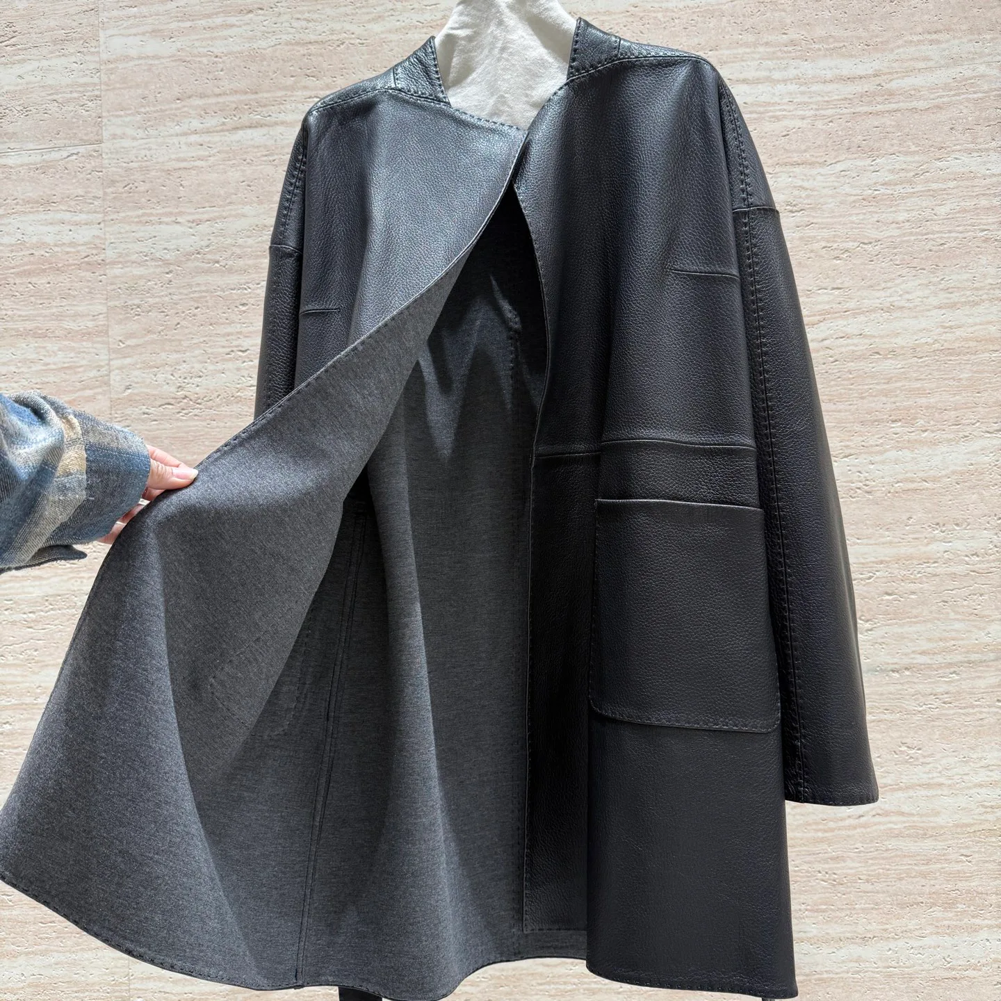 Кожаные Куртки И Дублёнки Женские Hermes 10387517