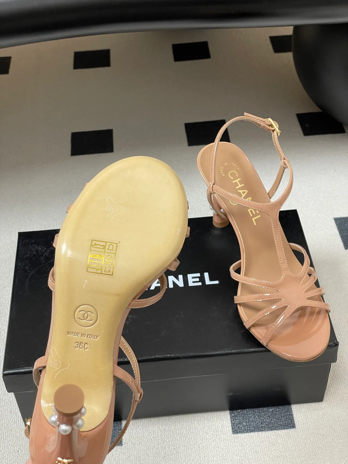 Босоножки Женские Chanel 1189962