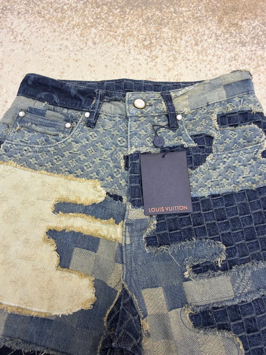 Джинсы Мужские Louis Vuitton 9617045