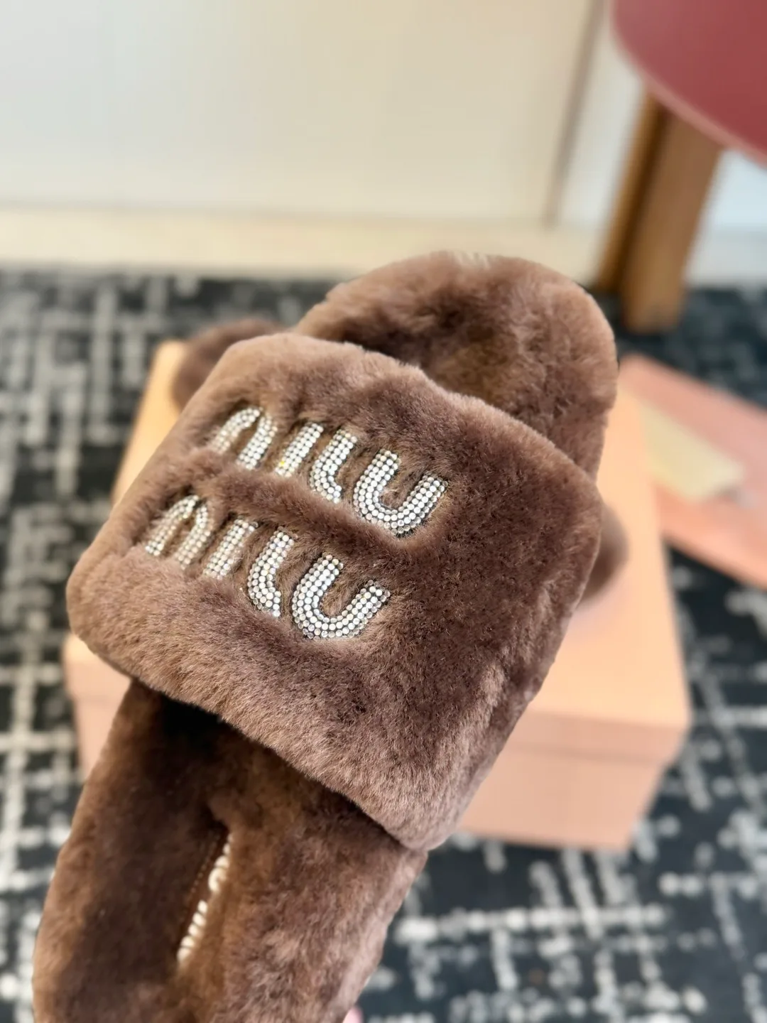 Тапочки Женские Miu Miu 18139570