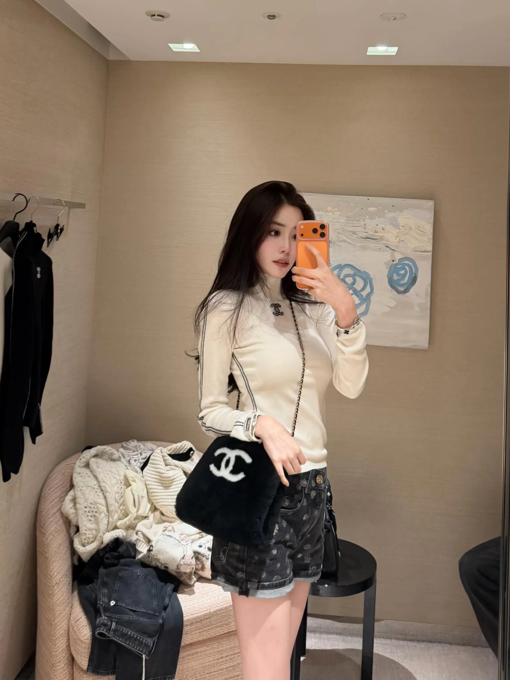Шорты Женские Chanel 11573914