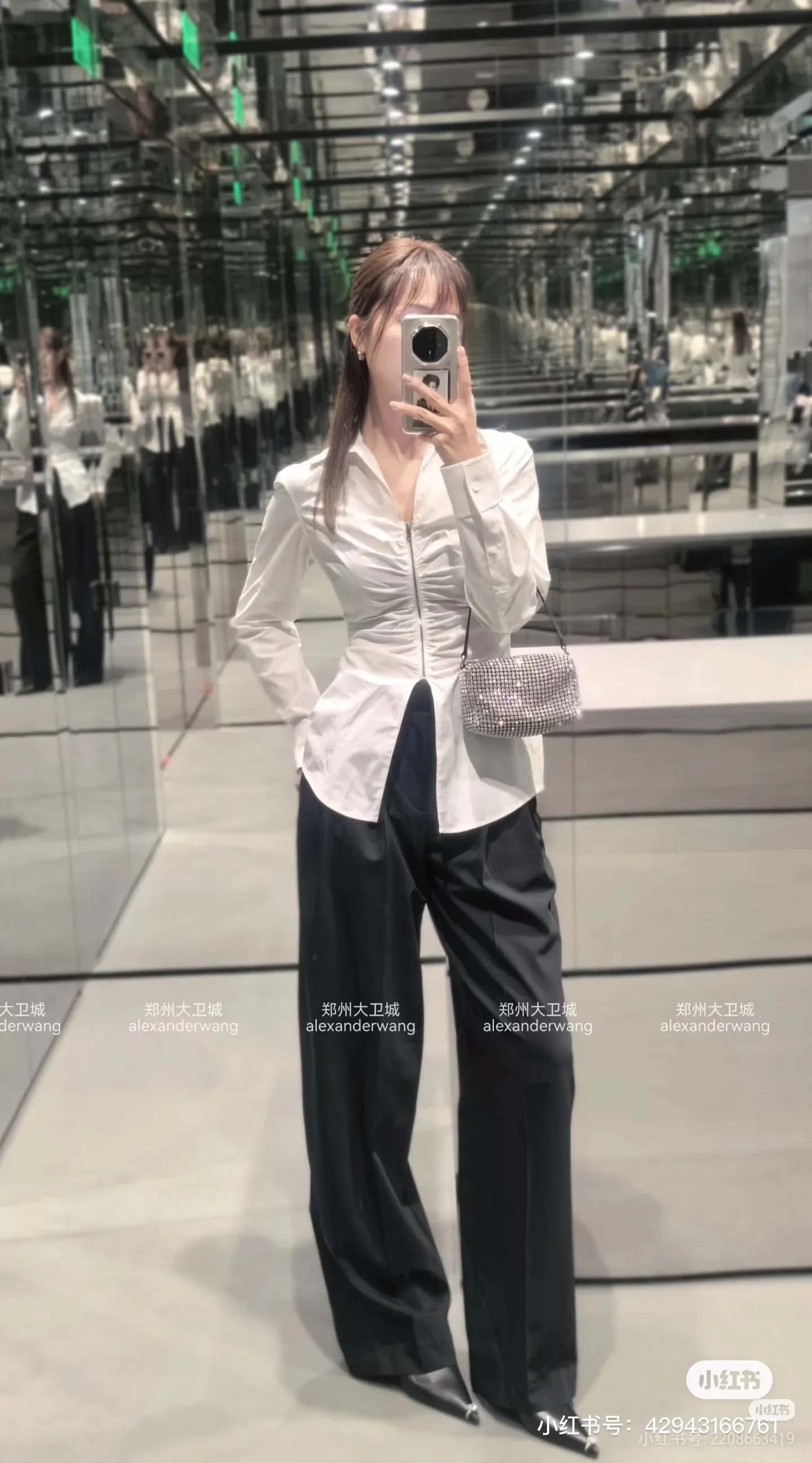 Брюки Женские Alexander Wang 13265352