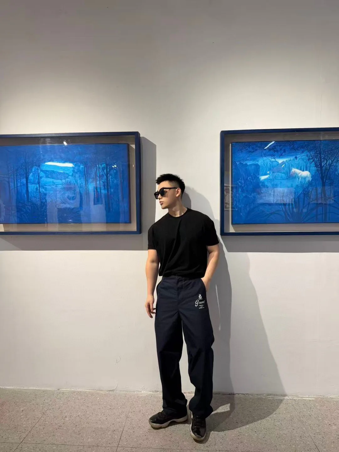 Брюки Мужские Gucci 13077109