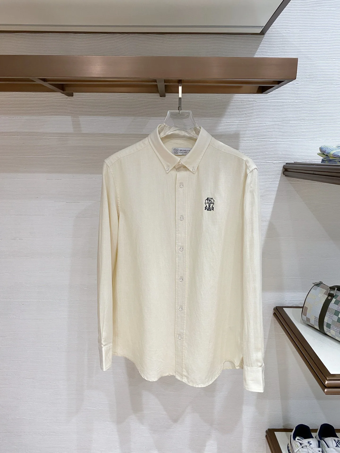 Рубашки Мужские Brunello Cucinelli 13428297