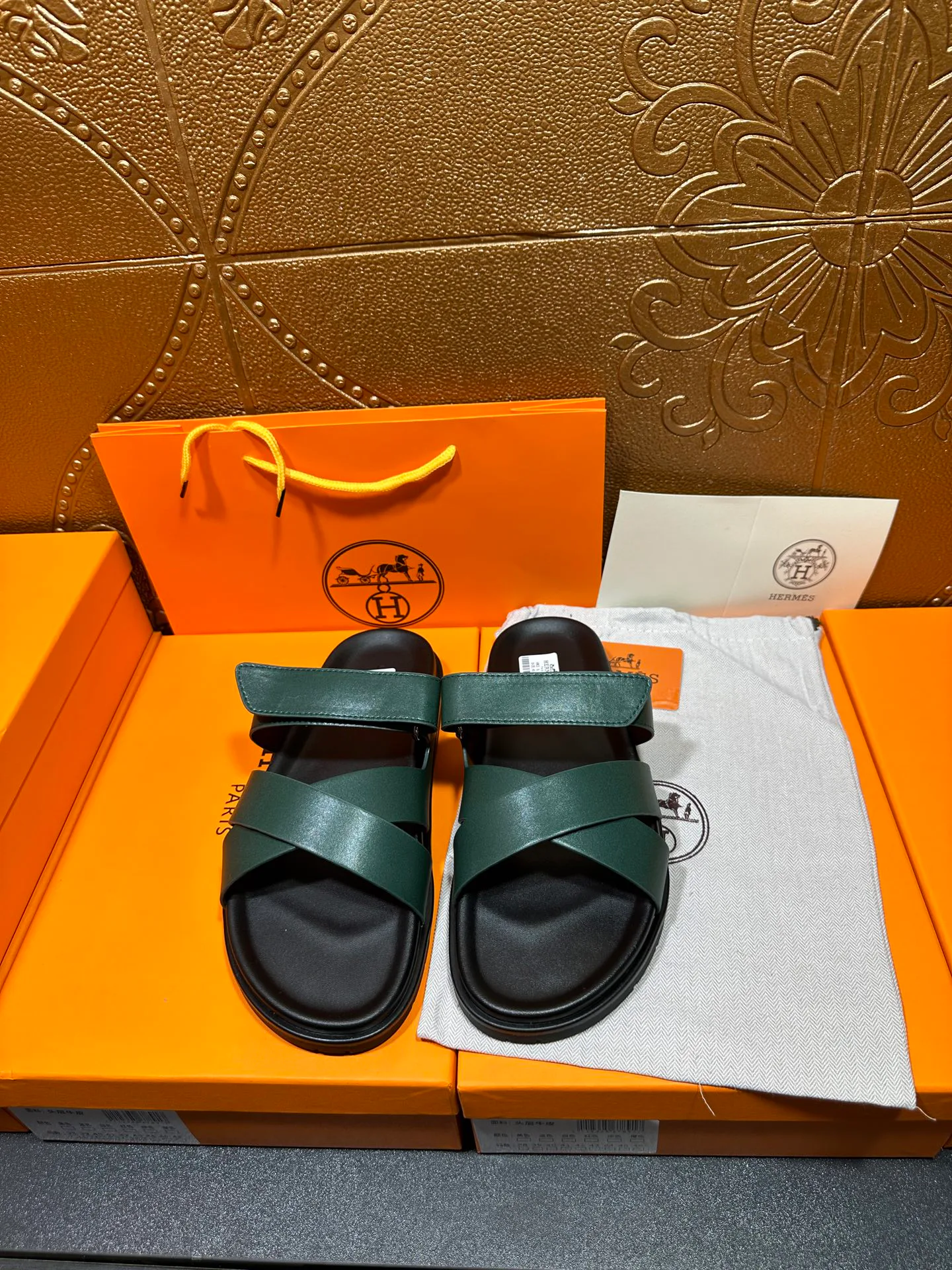 Шлепанцы Женские Hermes 987378