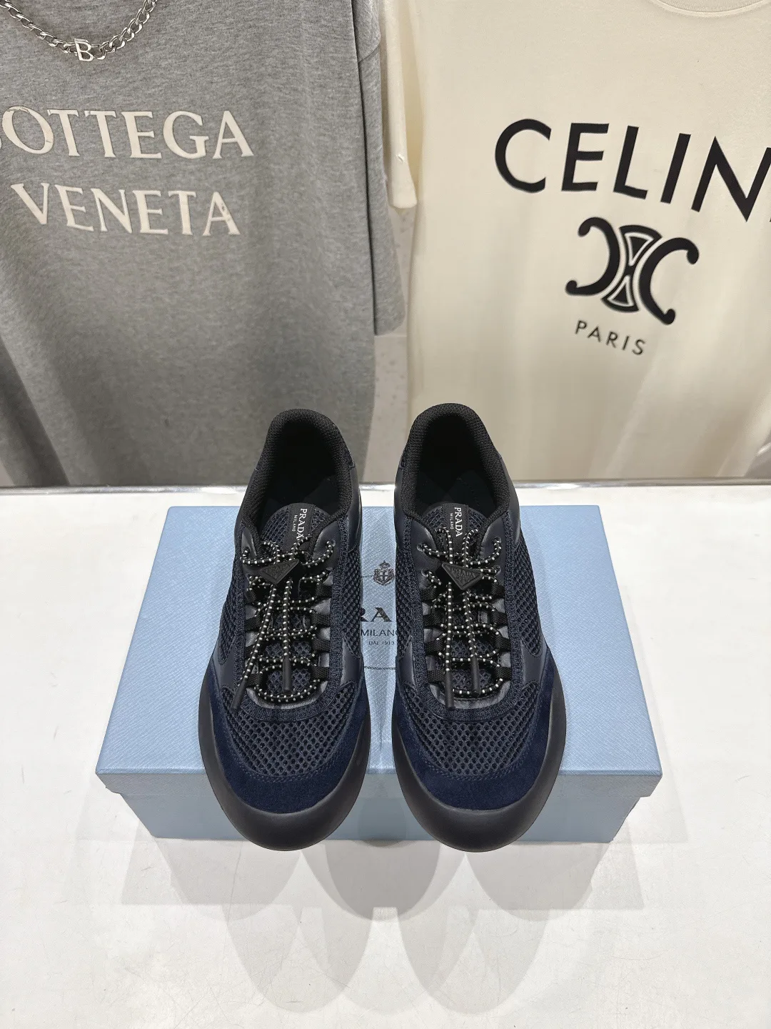 Кроссовки Женские Prada 13218156