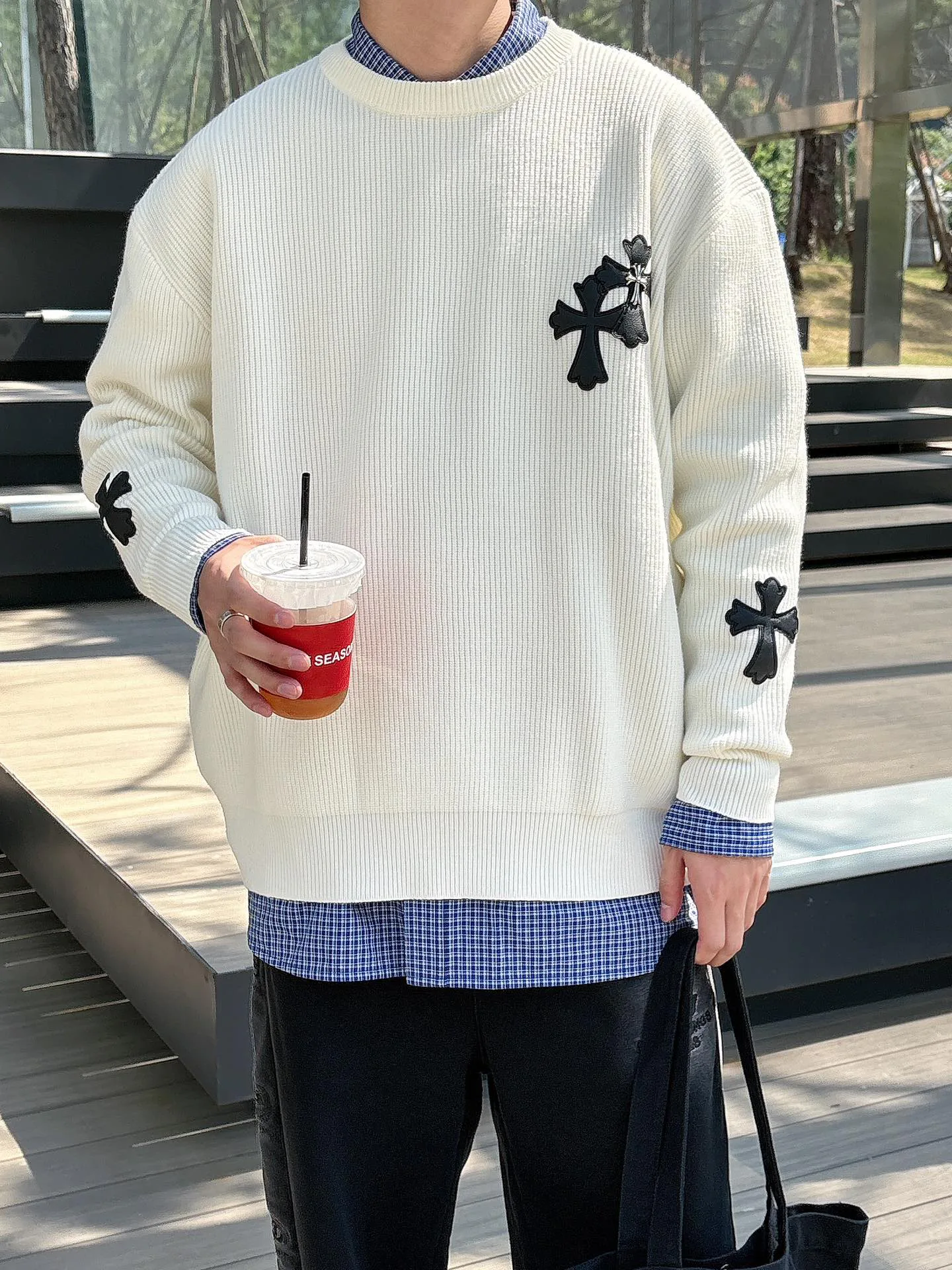 Джемперы И Свитеры Мужские Chrome Hearts 928684