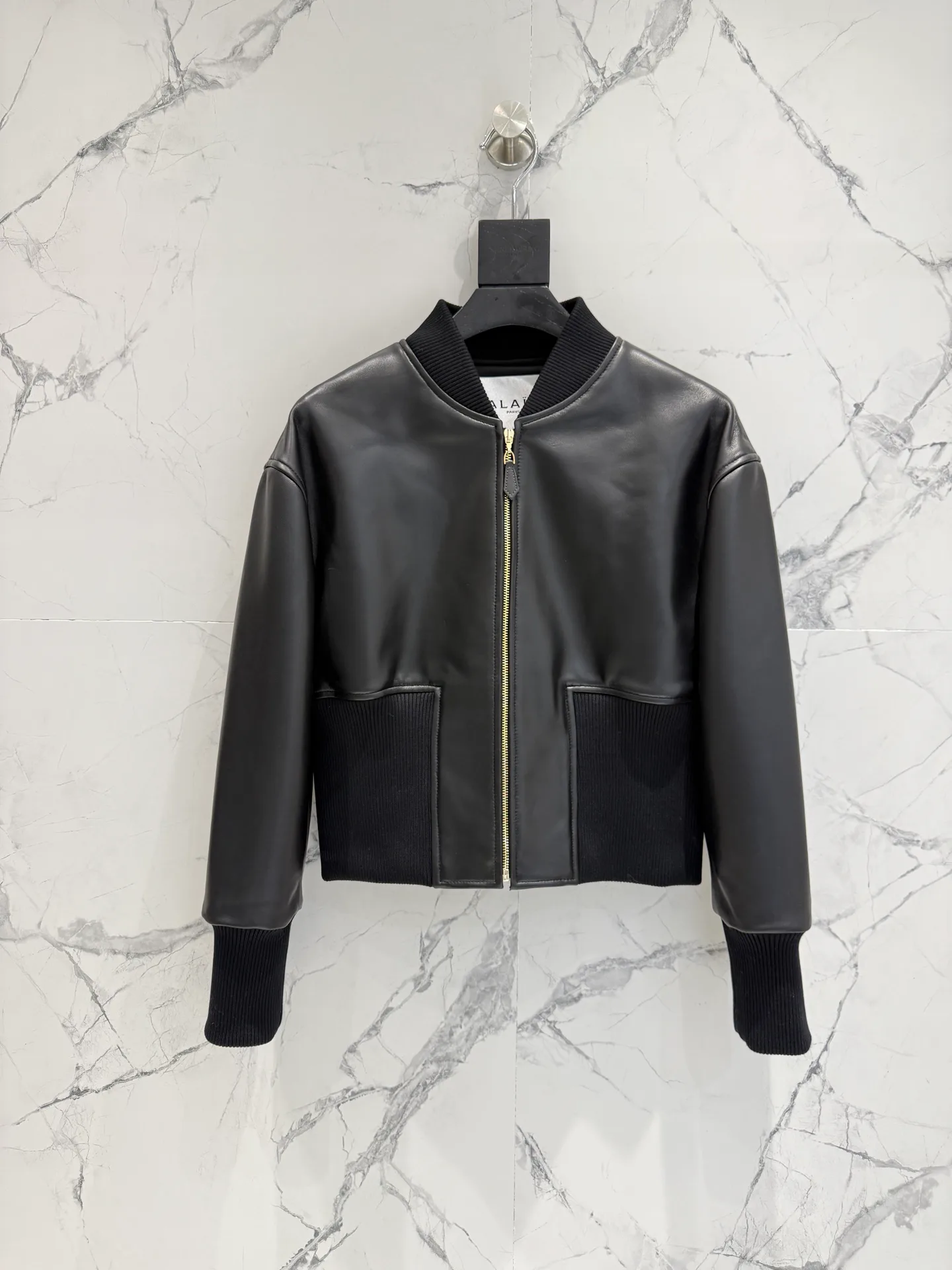 Кожаные Куртки И Дублёнки Женские Alaia 10624726