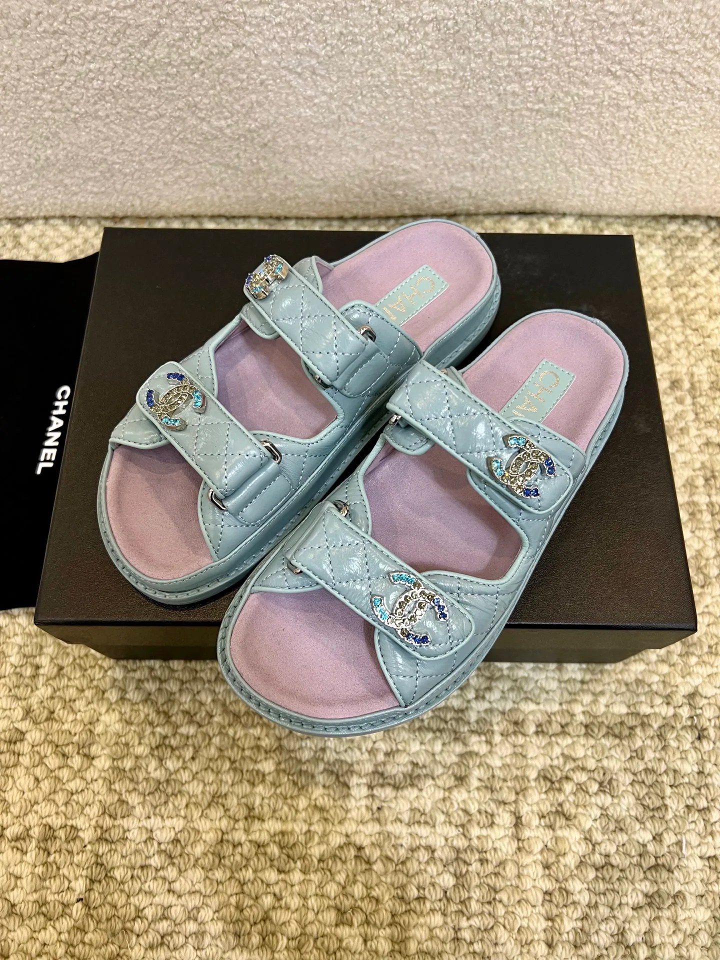 Шлепанцы Женские Chanel 35719