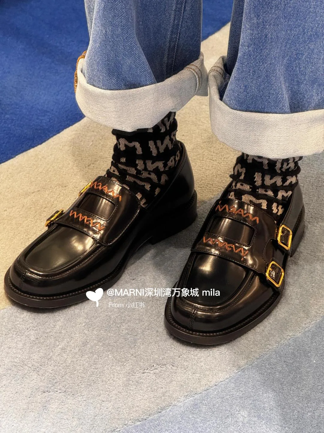 Лоферы Мужские Marni 15488